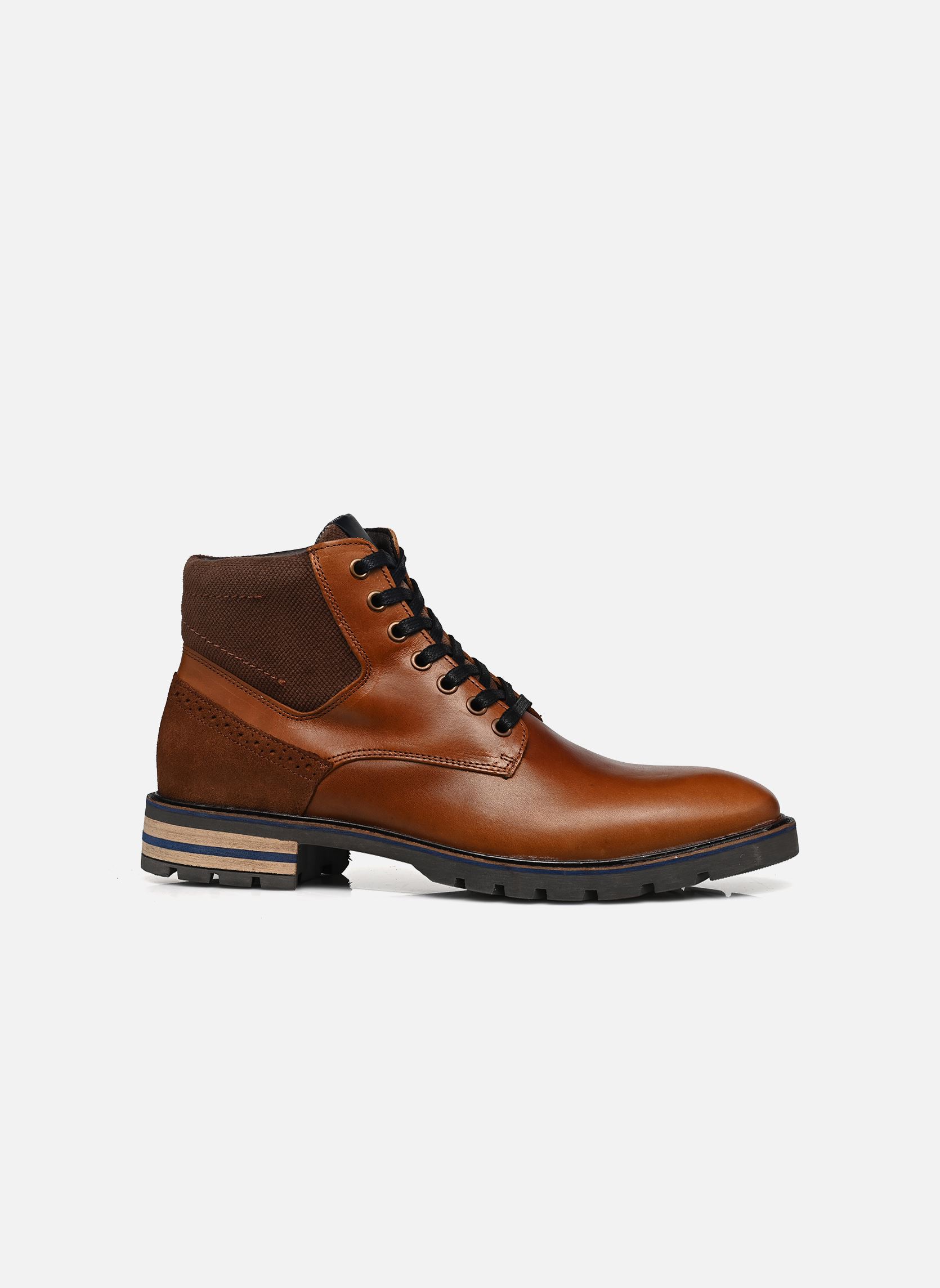 Veterlaarsjes Waslimon heren bruin Marvin&Co Veterlaarsjes Waslimon heren bruin marron
