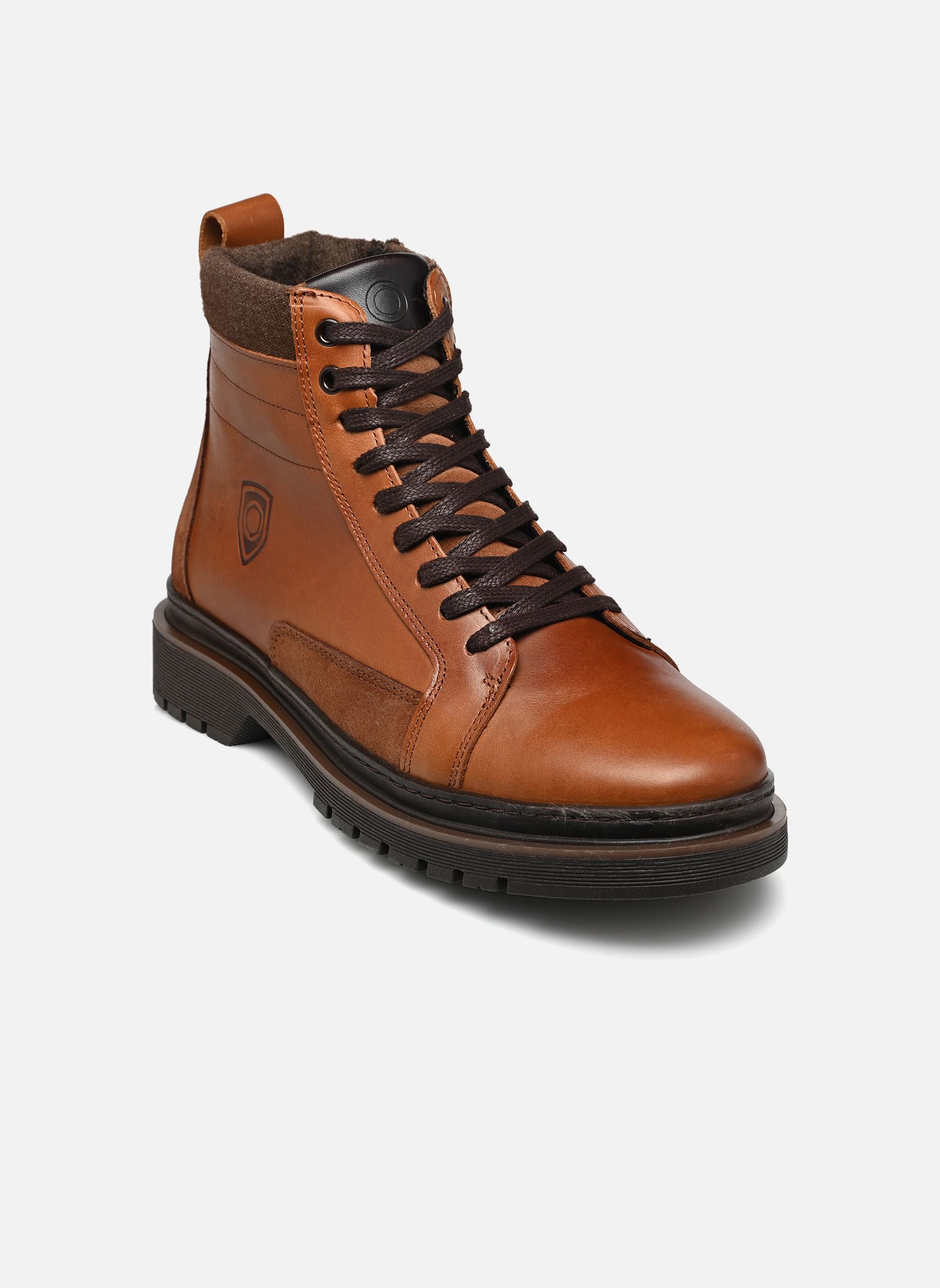 Bottines à lacets Wolley homme marron Marvin&Co Bottines à lacets Wolley homme marron marron