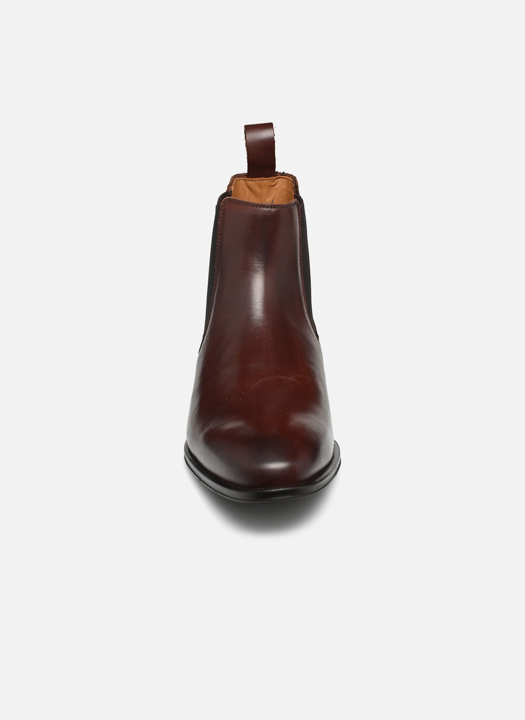 Bottines et bottes Alfonse homme marron Pellet Bottines et bottes Alfonse homme marron VEAU LISSE BROSSE CHATAIGNE