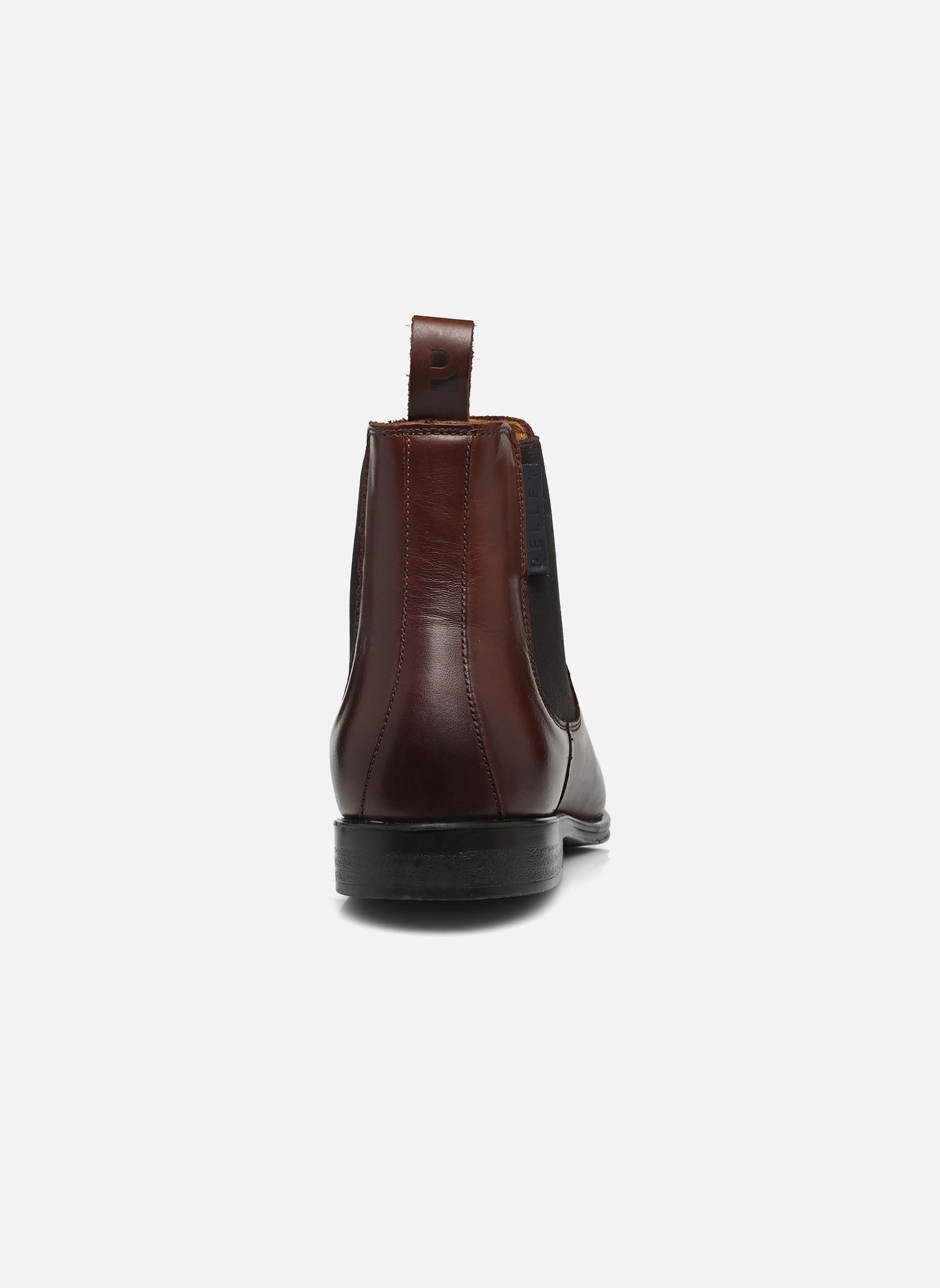 Bottines et bottes Alfonse homme marron Pellet Bottines et bottes Alfonse homme marron VEAU LISSE BROSSE CHATAIGNE