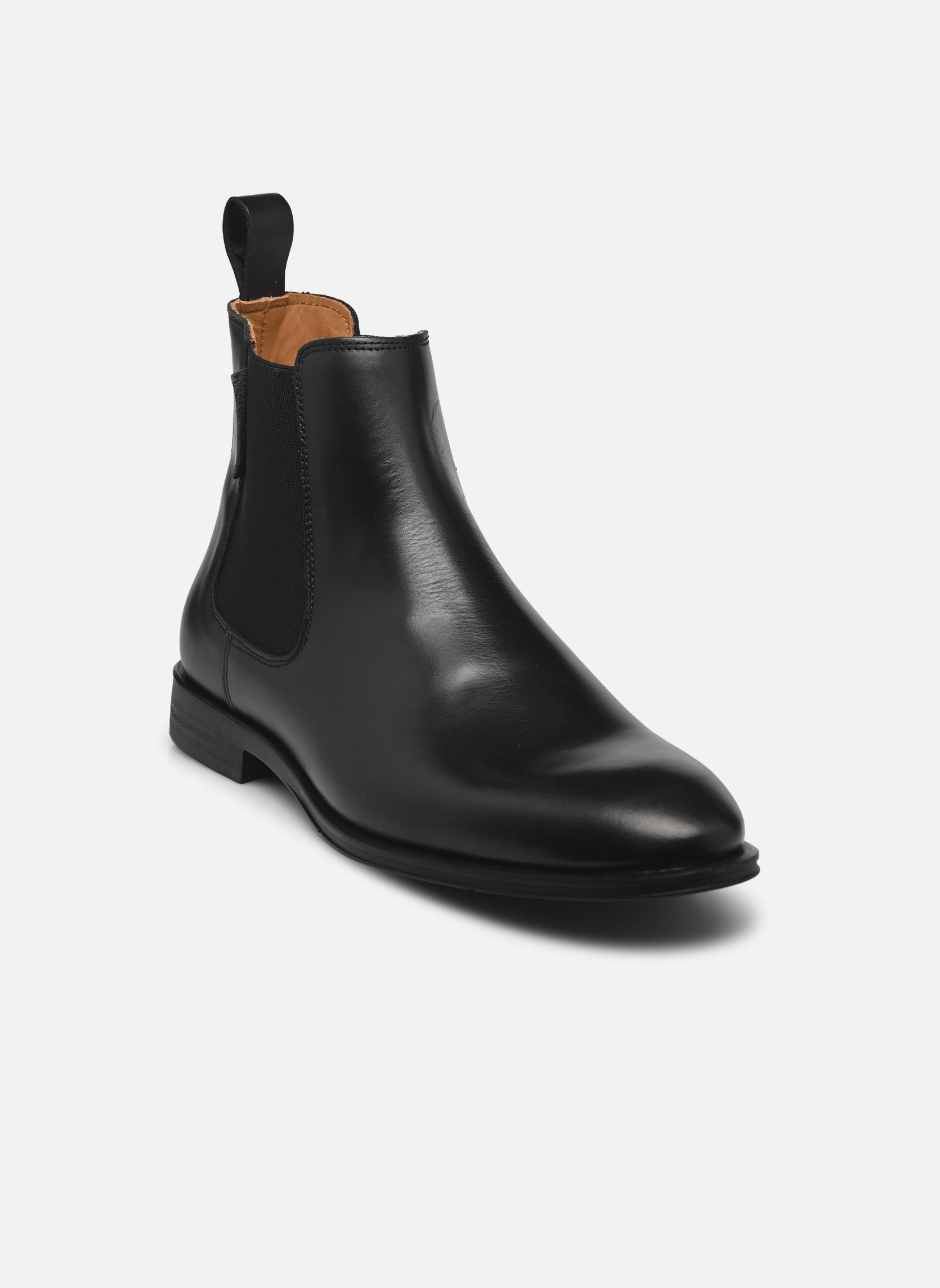 Bottines et bottes Alfonse homme noir Pellet Bottines et bottes Alfonse homme noir VEAU LISSE BROSSE NOIR