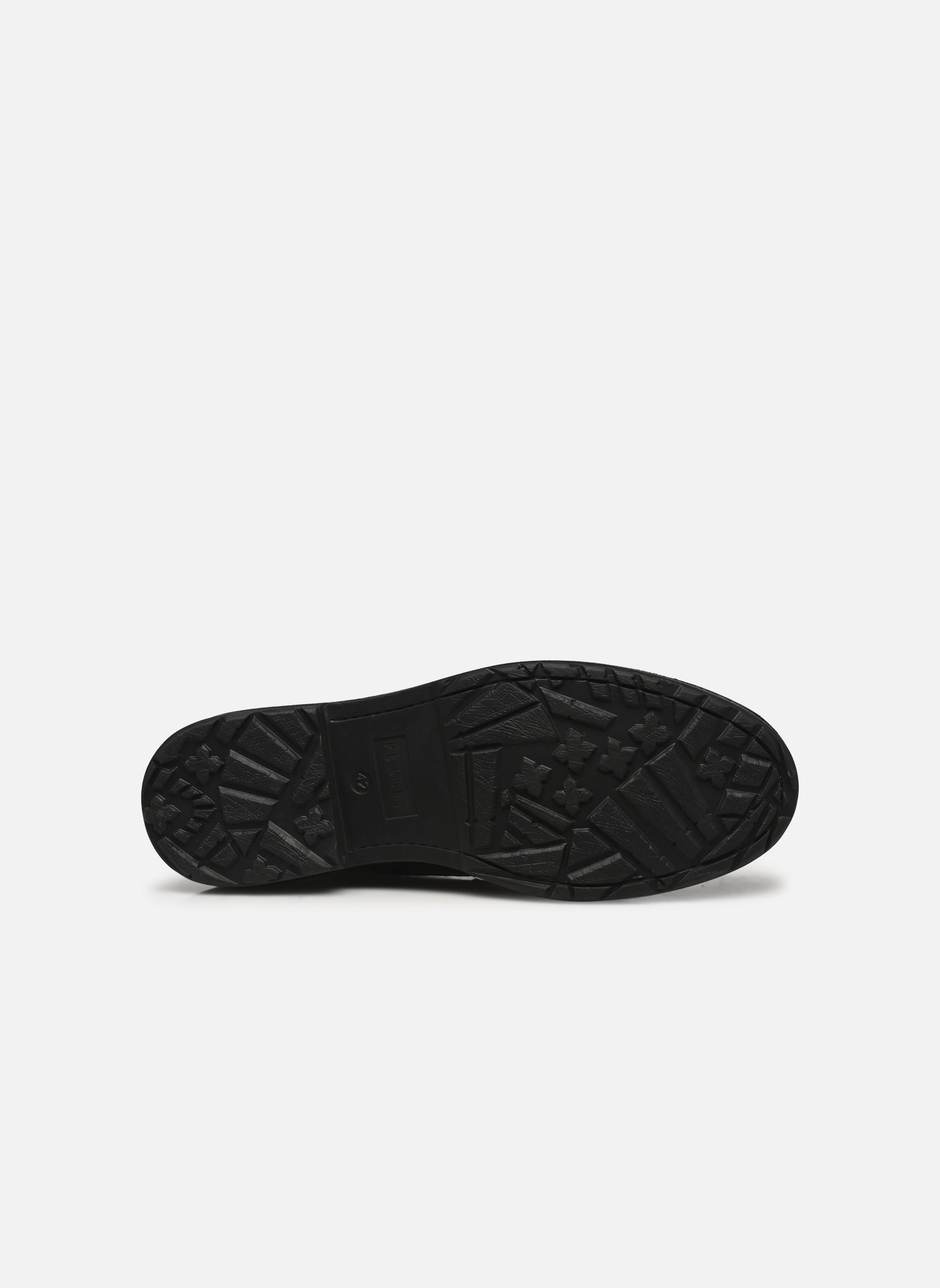 Veterlaarsjes NELSON heren zwart Pellet Veterlaarsjes NELSON heren zwart VEAU LISSE BROSSE NOIR