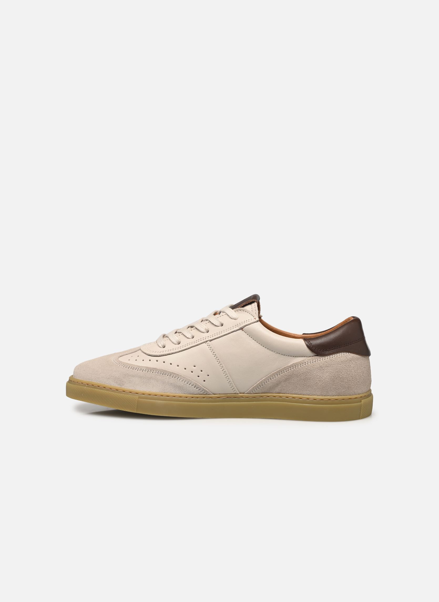 Baskets GABRIEL homme multicolore Pellet Baskets GABRIEL homme multicolore VEAU / VELOURS OFF WHITE / VEA