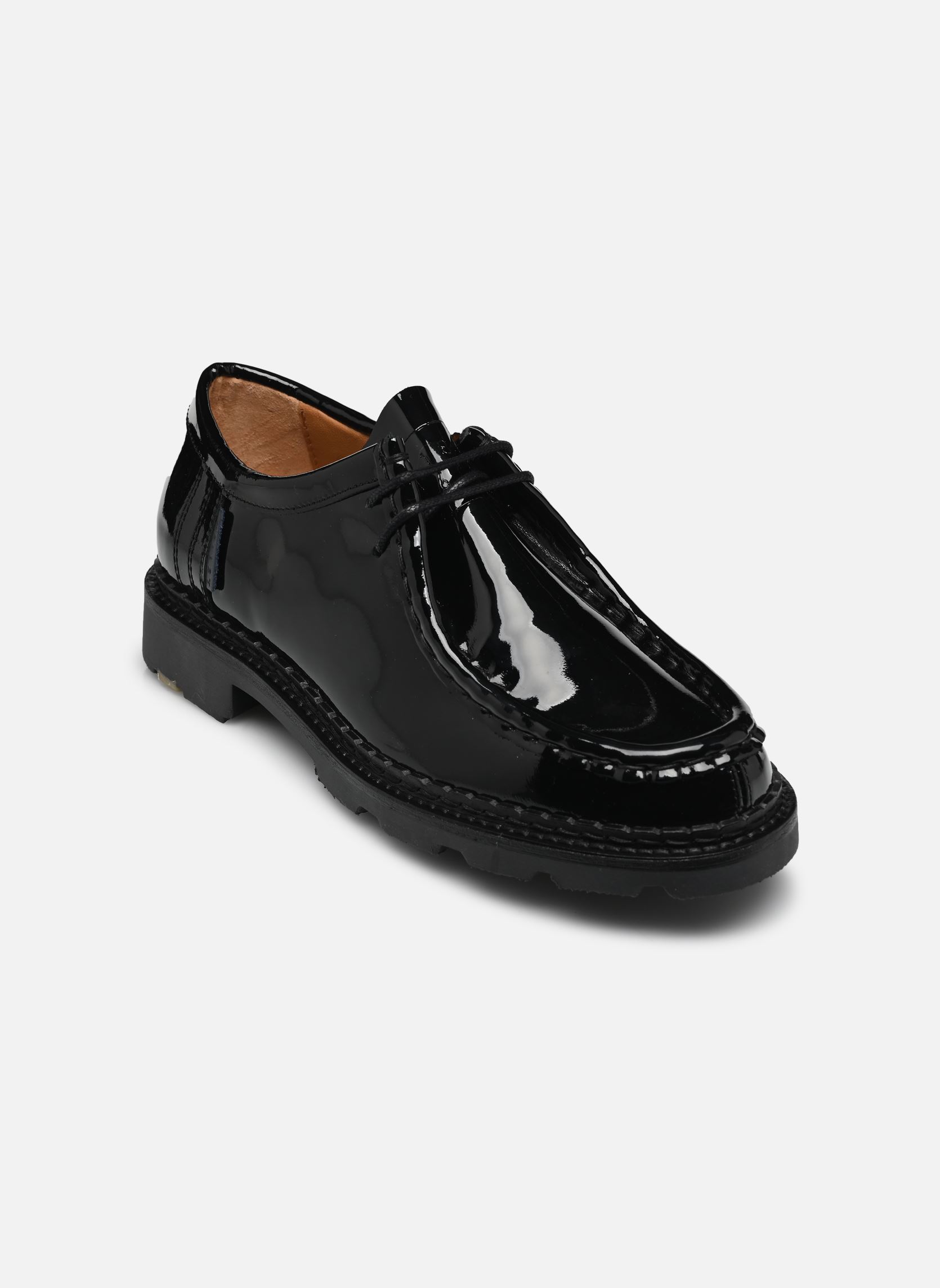 Derbys Macha damen schwarz Pellet Derbys Macha damen schwarz VERNIS NOIR