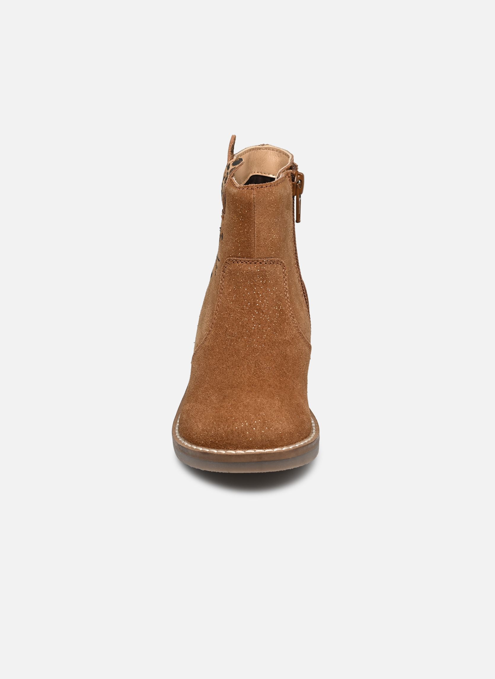 Bottines KICHAT fille marron Rose et Martin Bottines KICHAT fille marron Marron brillant