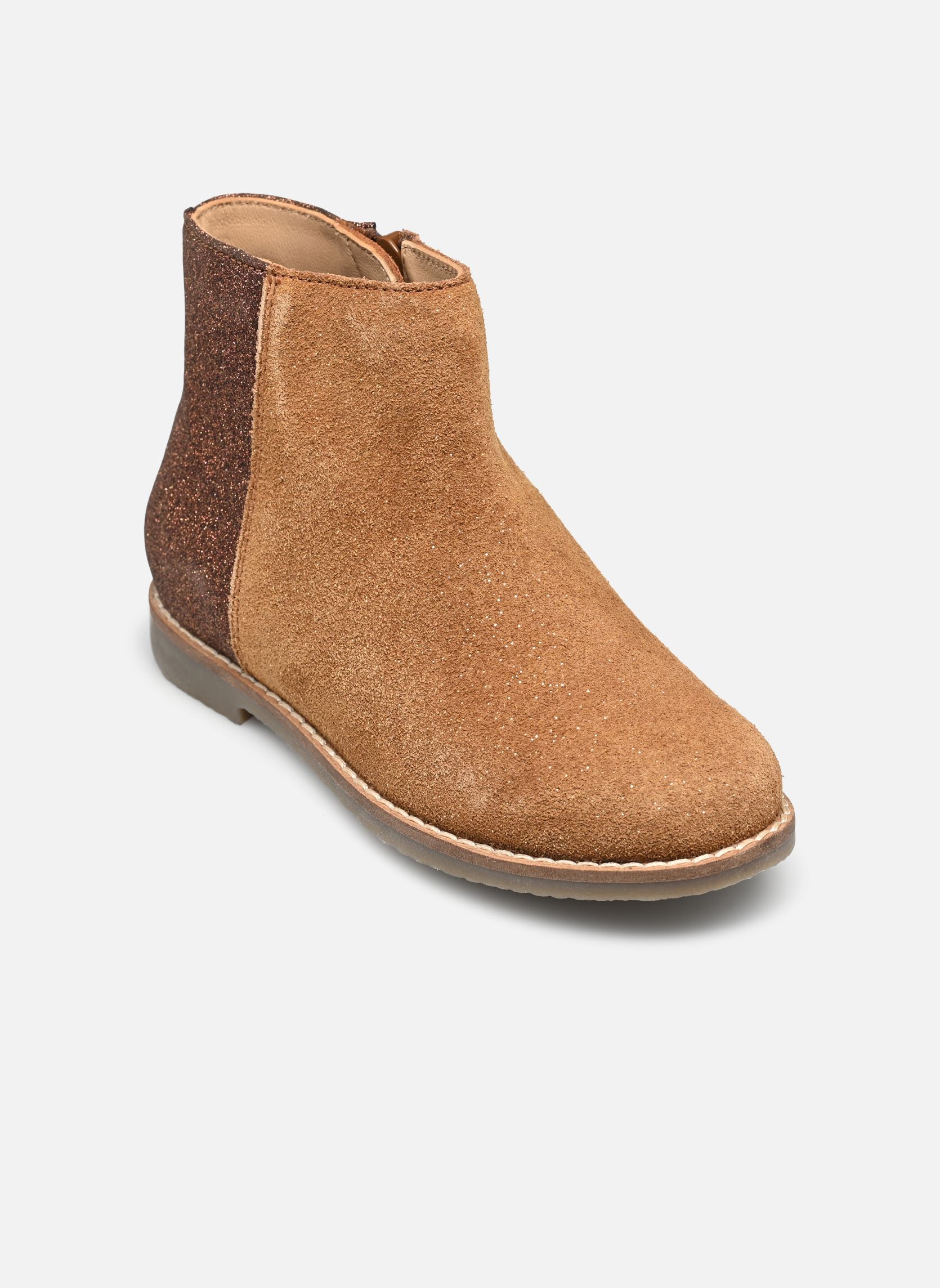 Bottines KIMPLY fille marron Rose et Martin Bottines KIMPLY fille marron Bronze Marron