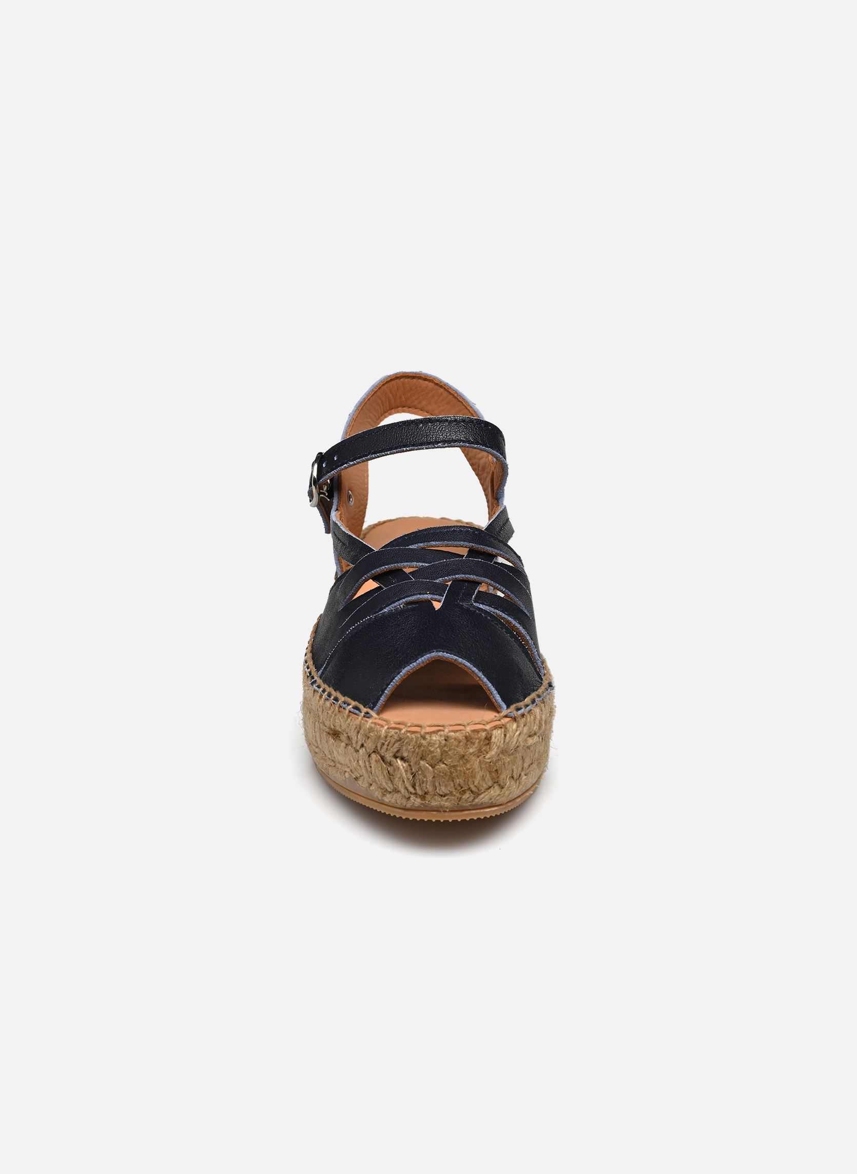 Keil- und Plateau-Espadrilles GUNTA damen blau Naguisa Keil- und Plateau-Espadrilles GUNTA damen blau NAVY