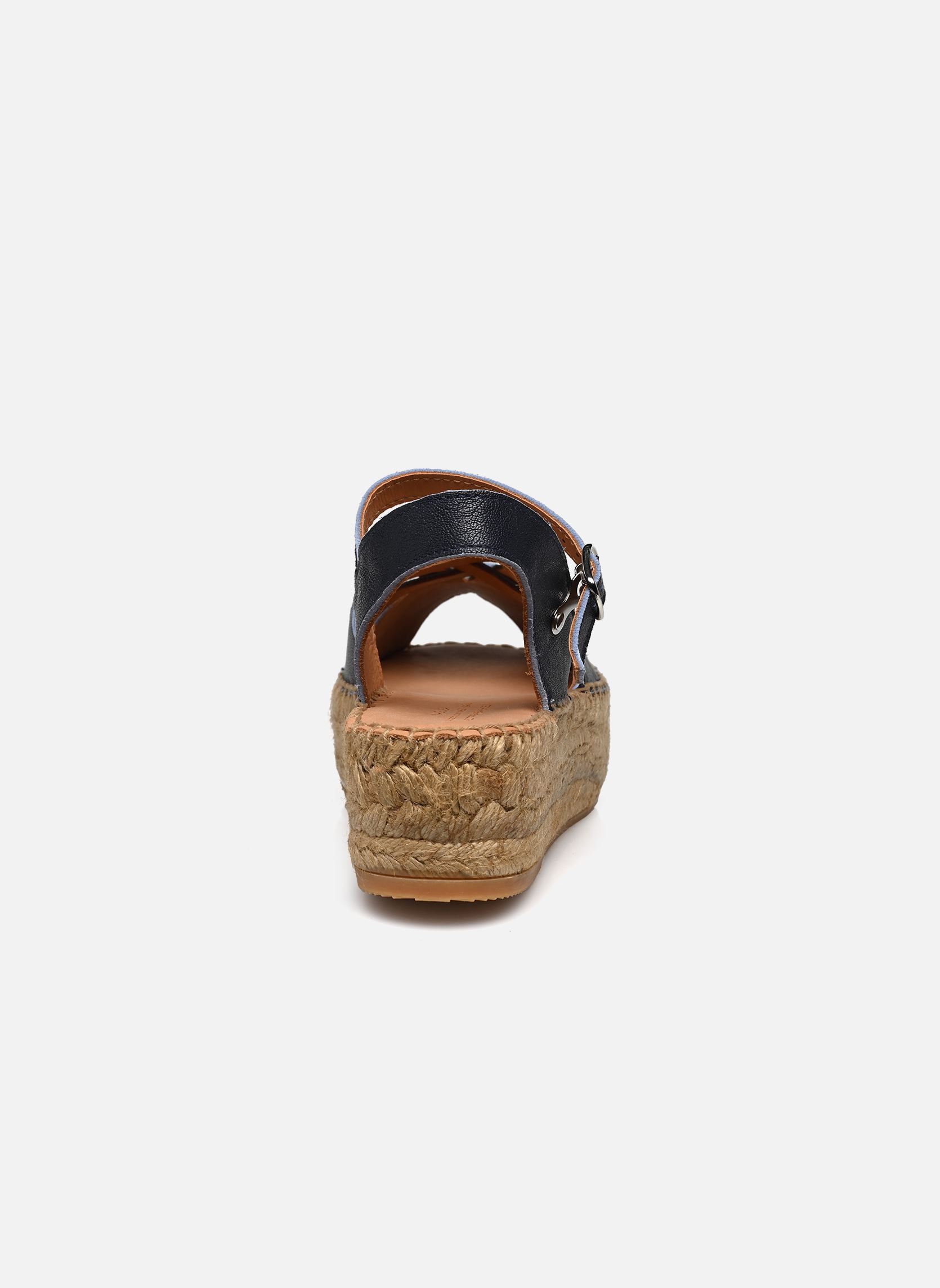 Keil- und Plateau-Espadrilles GUNTA damen blau Naguisa Keil- und Plateau-Espadrilles GUNTA damen blau NAVY