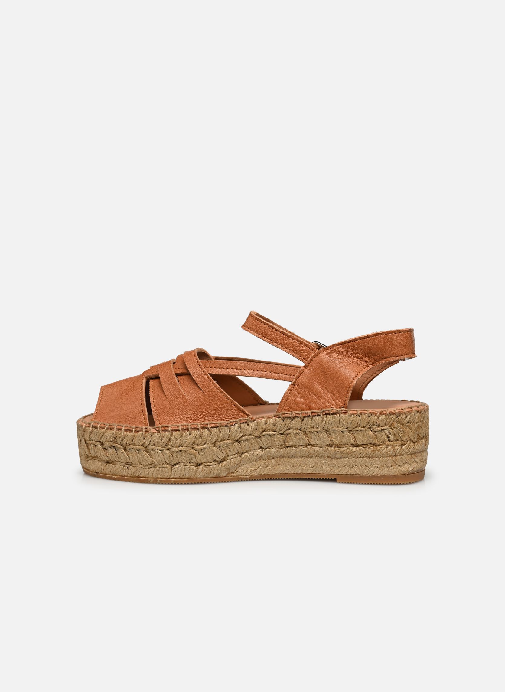 Keil- und Plateau-Espadrilles GUNTA damen braun Naguisa Keil- und Plateau-Espadrilles GUNTA damen braun LIGHT BROWN