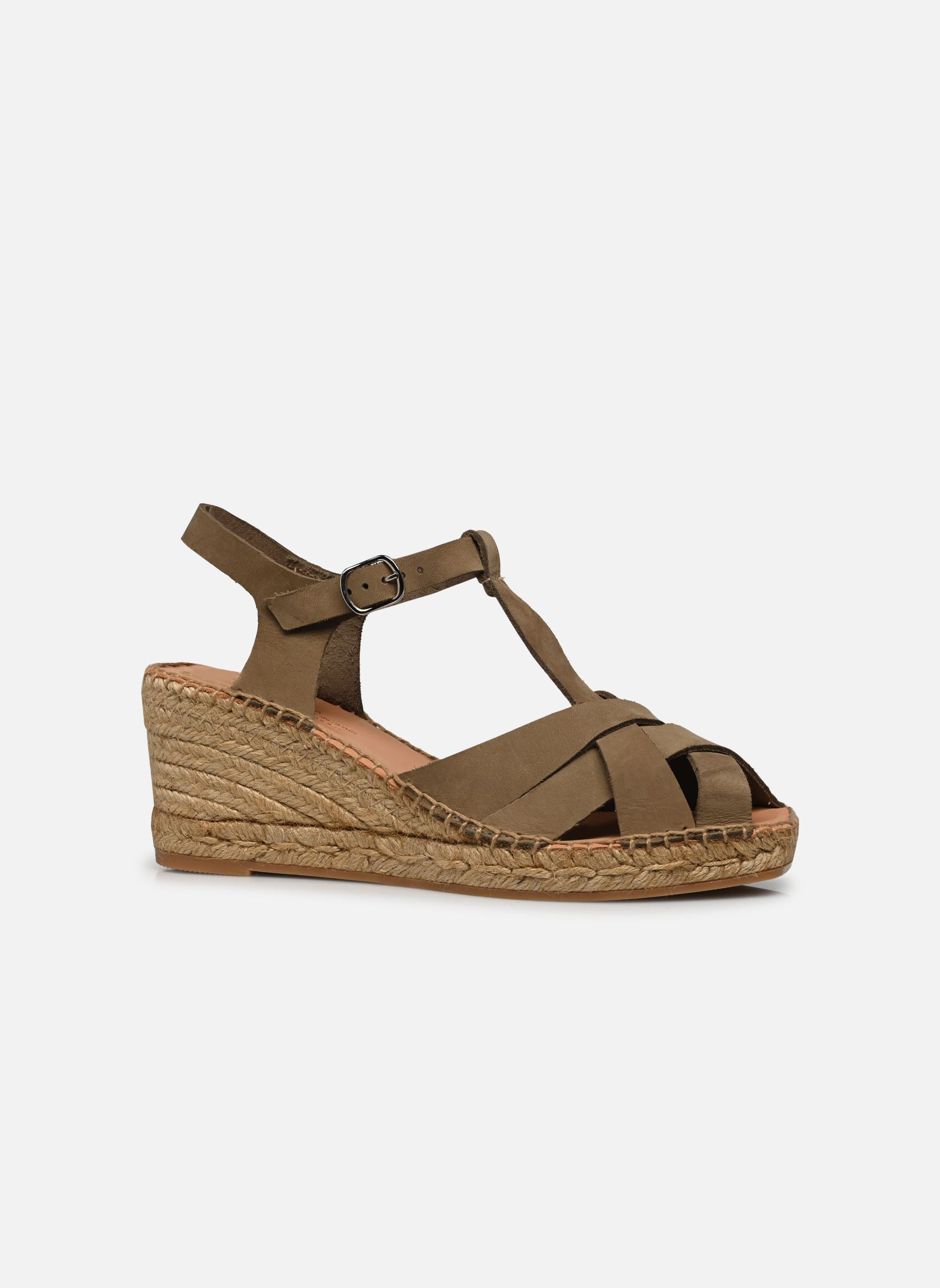 Keil- und Plateau-Espadrilles OLLY damen grün Naguisa Keil- und Plateau-Espadrilles OLLY damen grün OLIVE