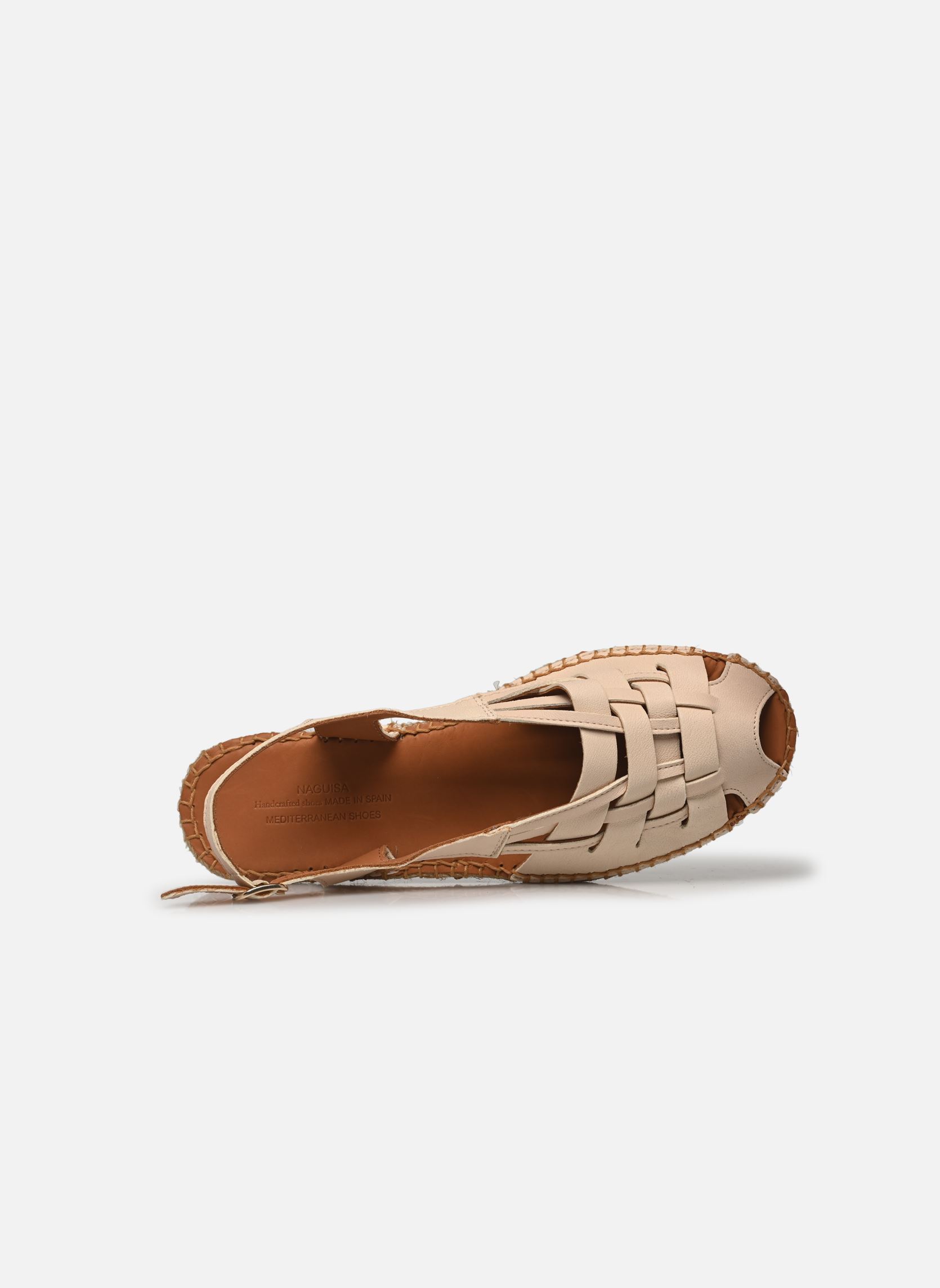 Flache Espadrilles ETEL damen weiß Naguisa Flache Espadrilles ETEL damen weiß ECRU
