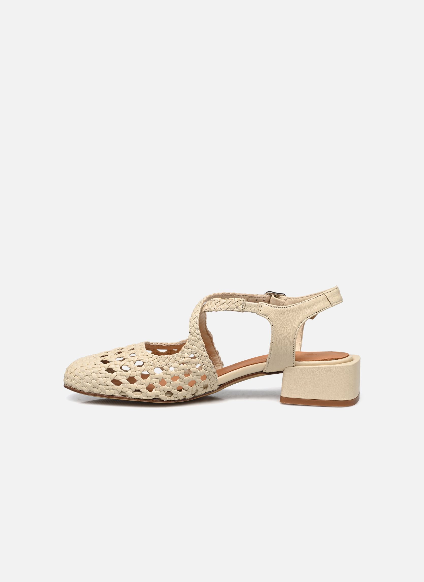 Sandales MARGOT femme blanc Naguisa Sandales MARGOT femme blanc ECRU