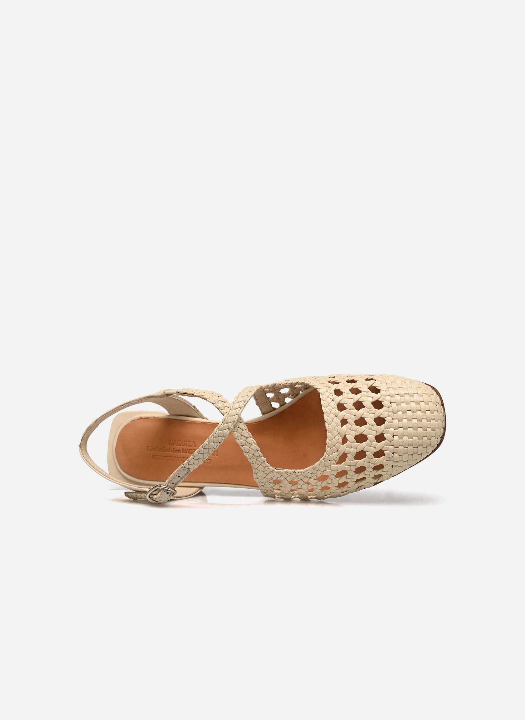 Sandales MARGOT femme blanc Naguisa Sandales MARGOT femme blanc ECRU
