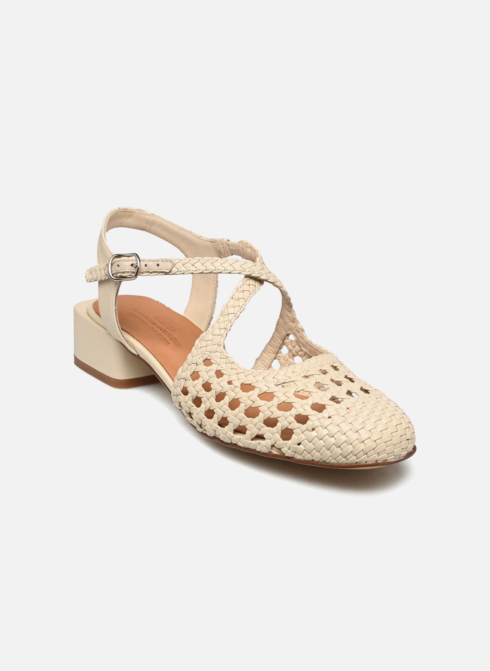 Sandales MARGOT femme blanc Naguisa Sandales MARGOT femme blanc ECRU