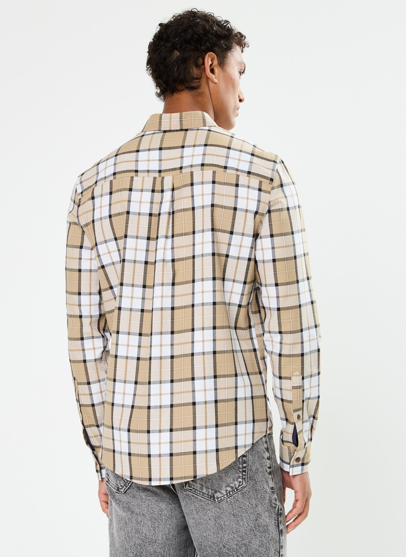 Hemden CARDEAUX herren beige MADE BY Hemden CARDEAUX herren beige CARREAUX DOVE BIRCH