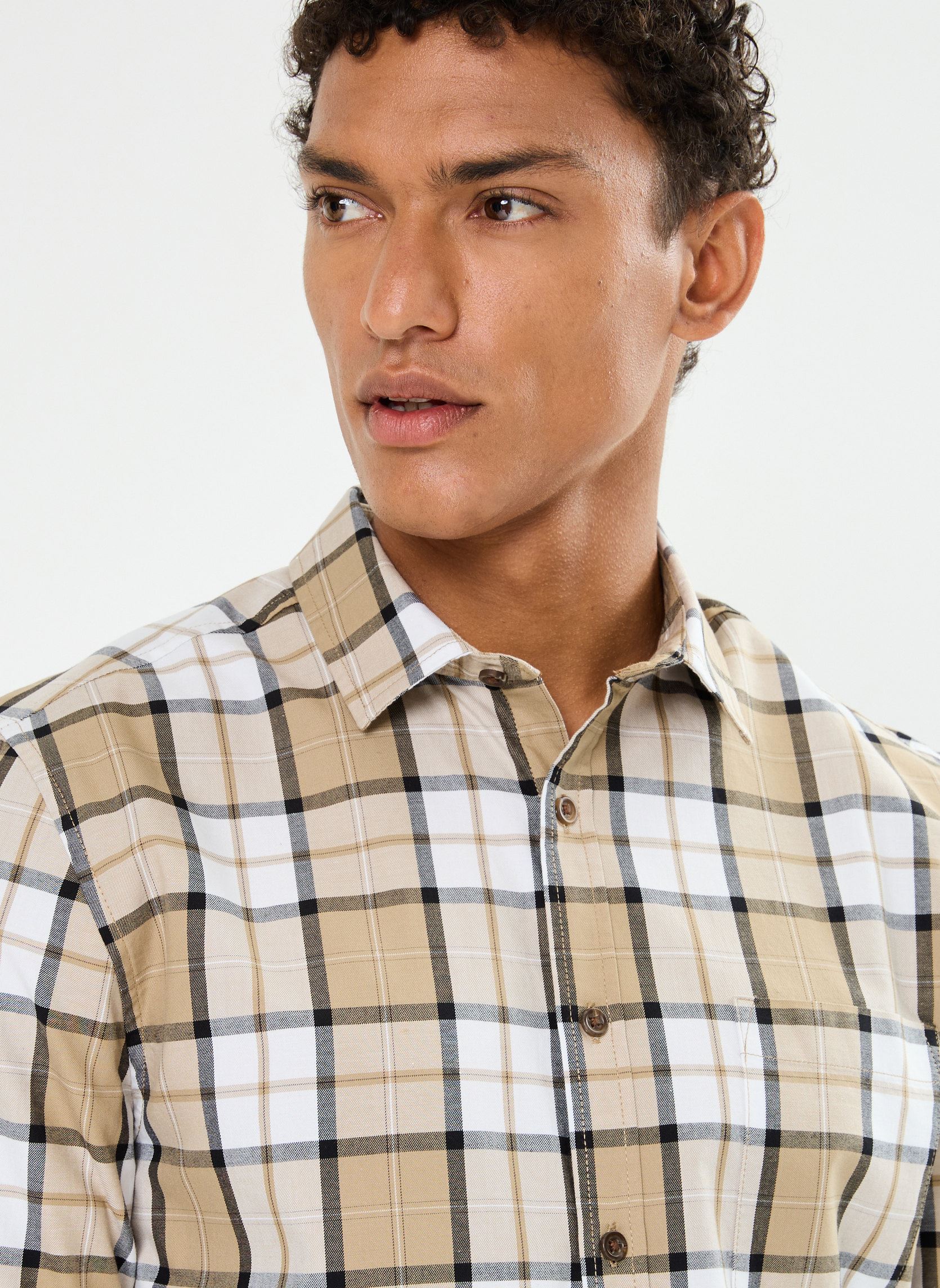 Hemden CARDEAUX herren beige MADE BY Hemden CARDEAUX herren beige CARREAUX DOVE BIRCH