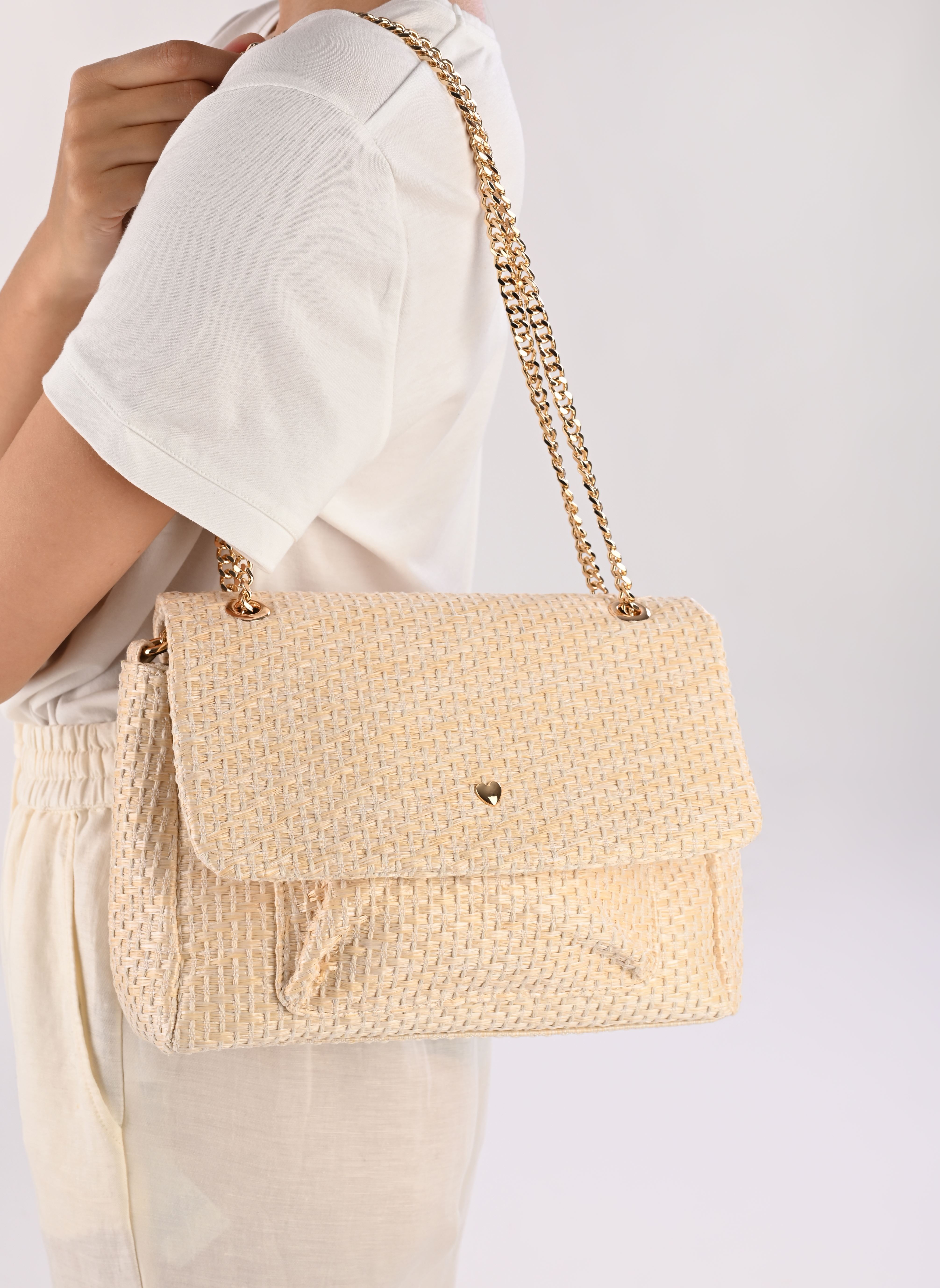Umhängetaschen EVY damen beige I Love Shoes Umhängetaschen EVY damen beige BEIGE