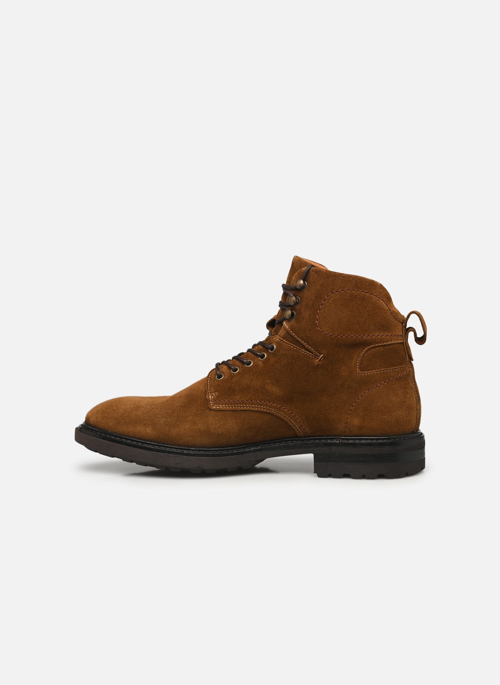 Bottines à lacets REPADDY homme marron Marvin&Co Bottines à lacets REPADDY homme marron Marron Tabacco