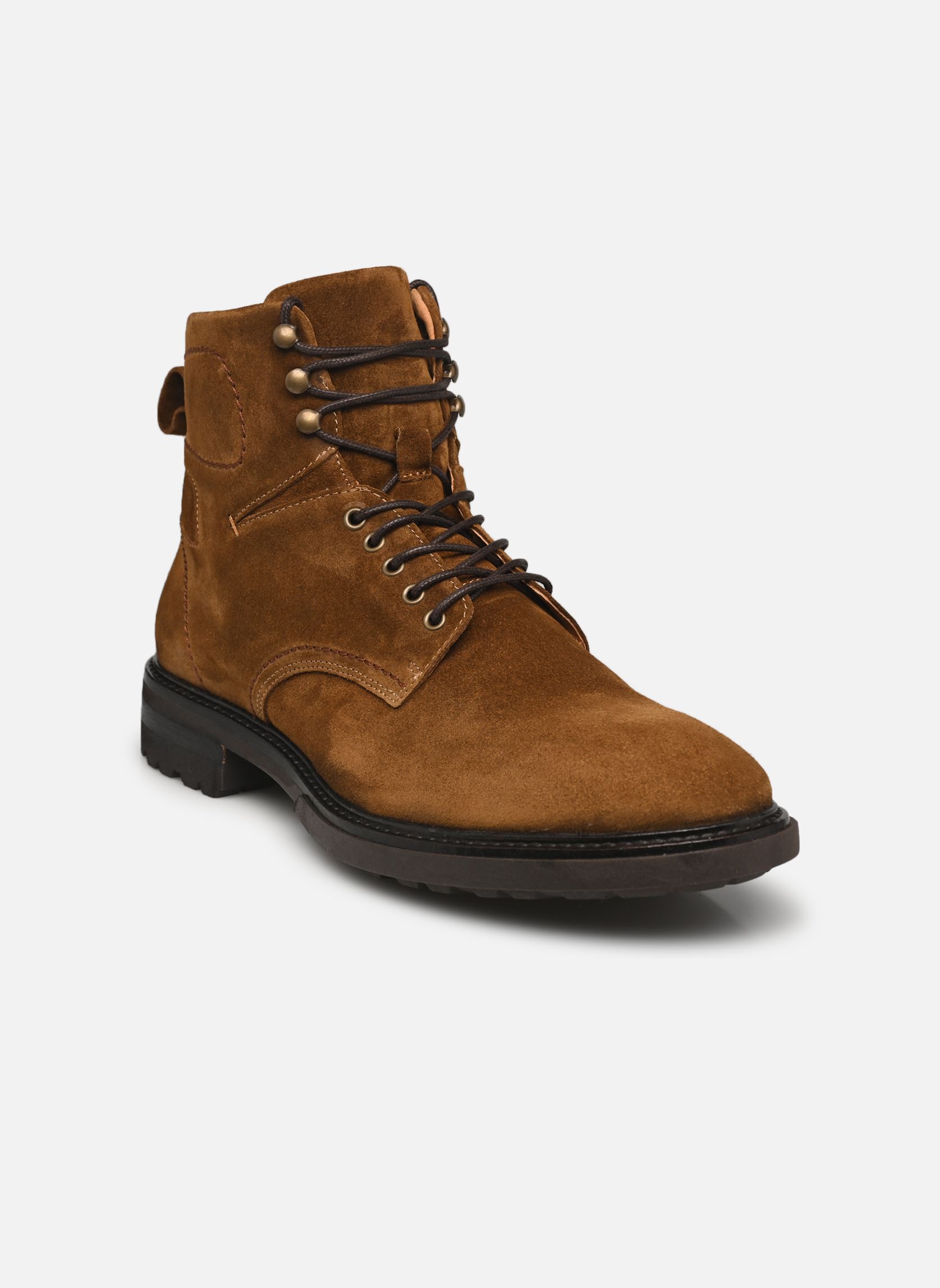 Bottines à lacets REPADDY homme marron Marvin&Co Bottines à lacets REPADDY homme marron Marron Tabacco