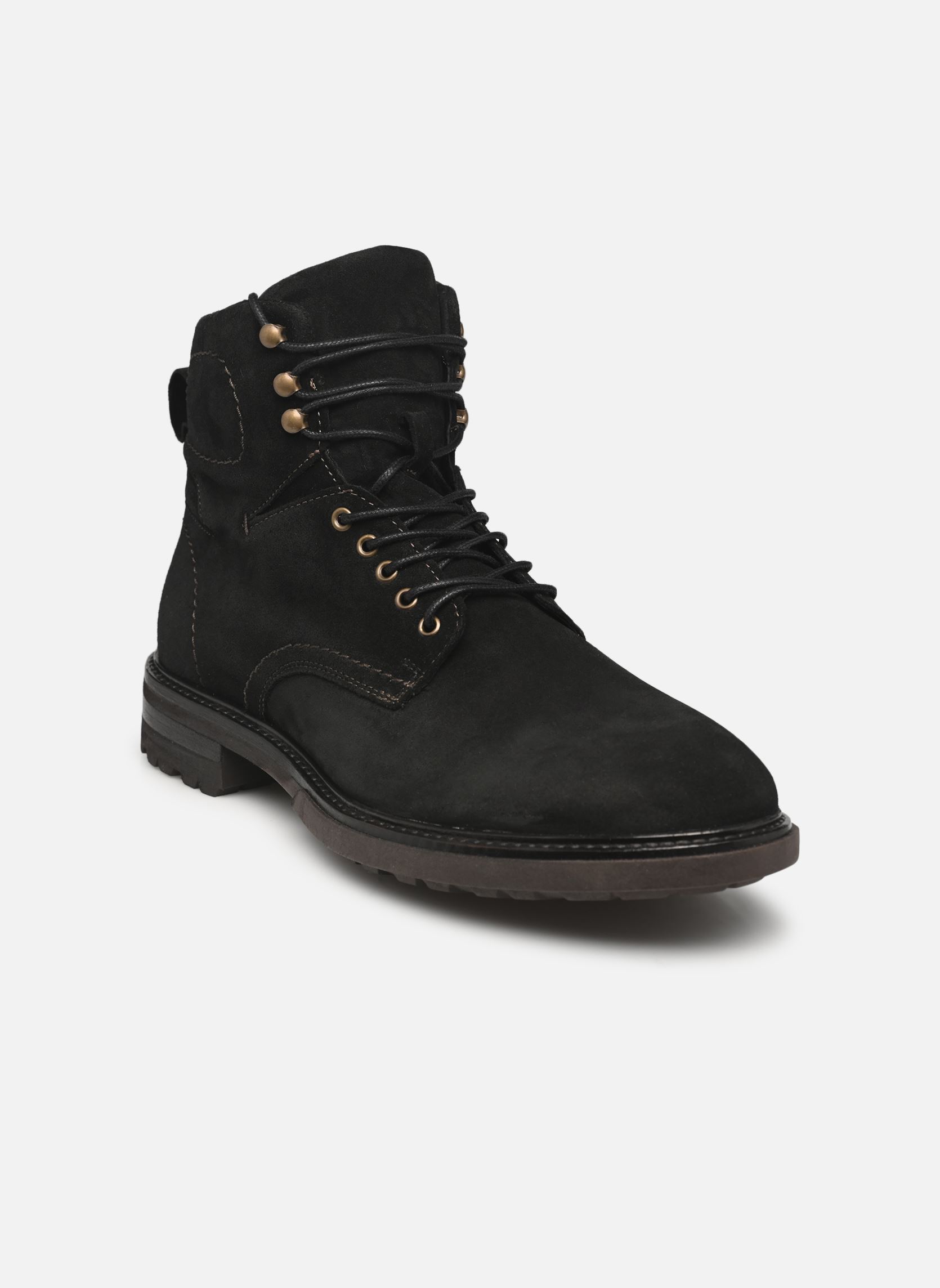 Bottines à lacets REPADDY homme noir Marvin&Co Bottines à lacets REPADDY homme noir Noir