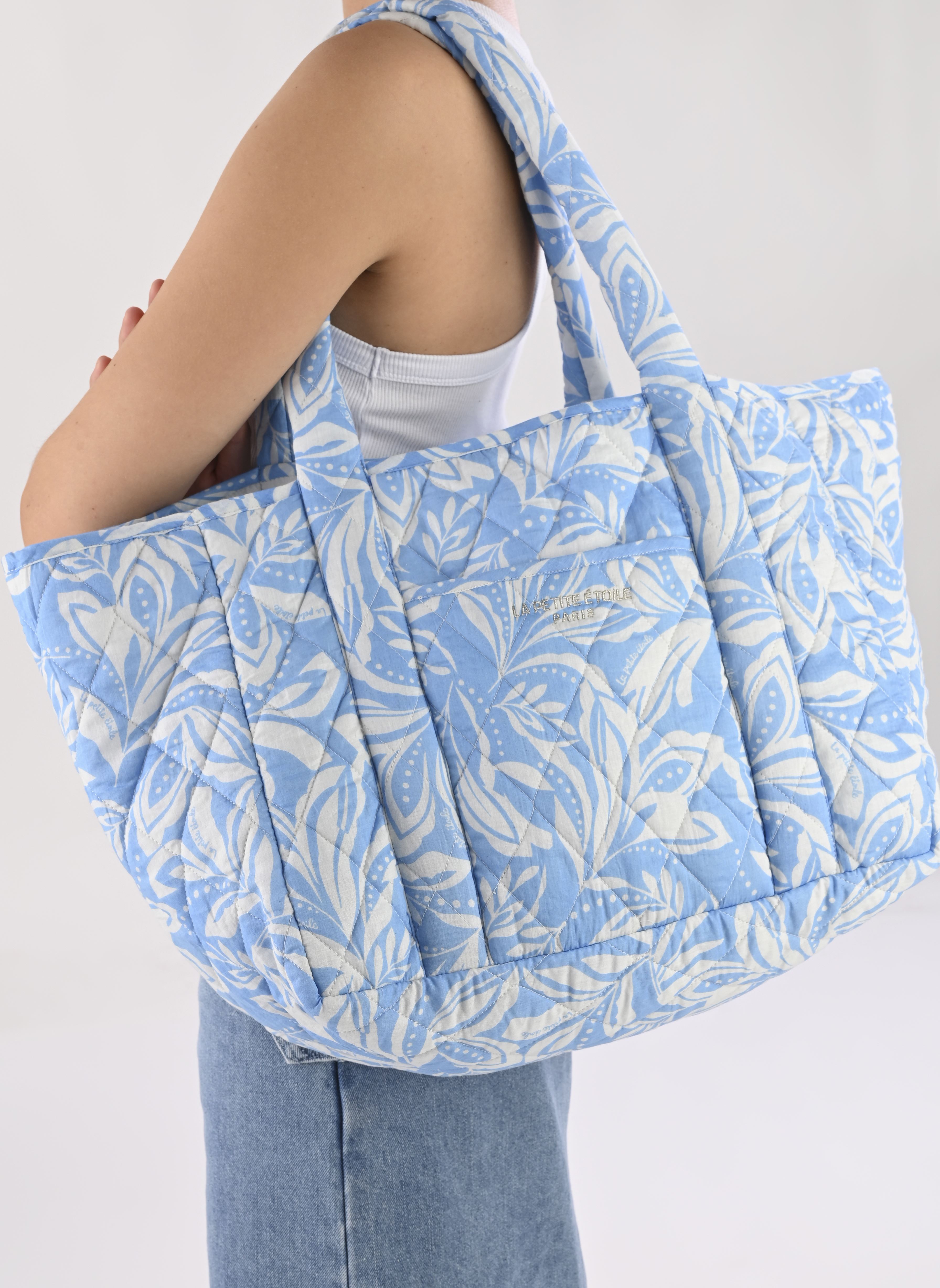 Tote bags Ashy dames blauw La Petite Etoile Tote bags Ashy dames blauw Bicolore Bleu