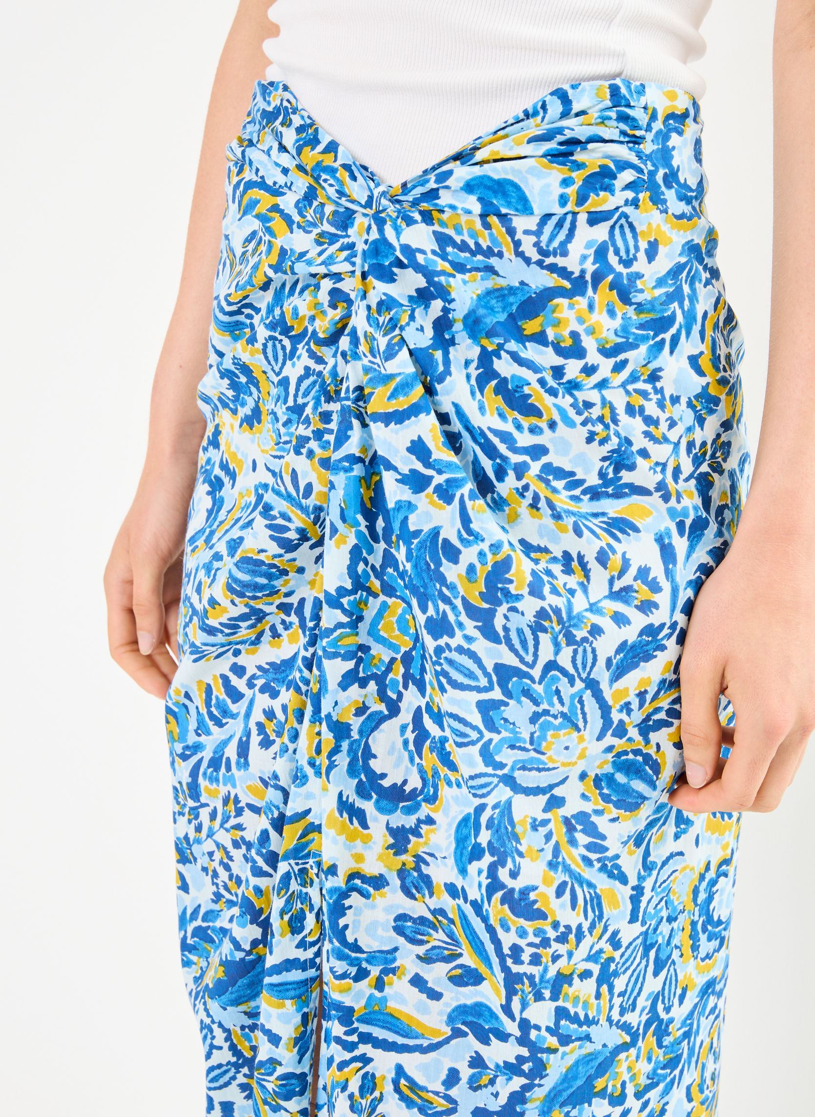 Halflange rokken Juny dames blauw La Petite Etoile Halflange rokken Juny dames blauw Fondu
