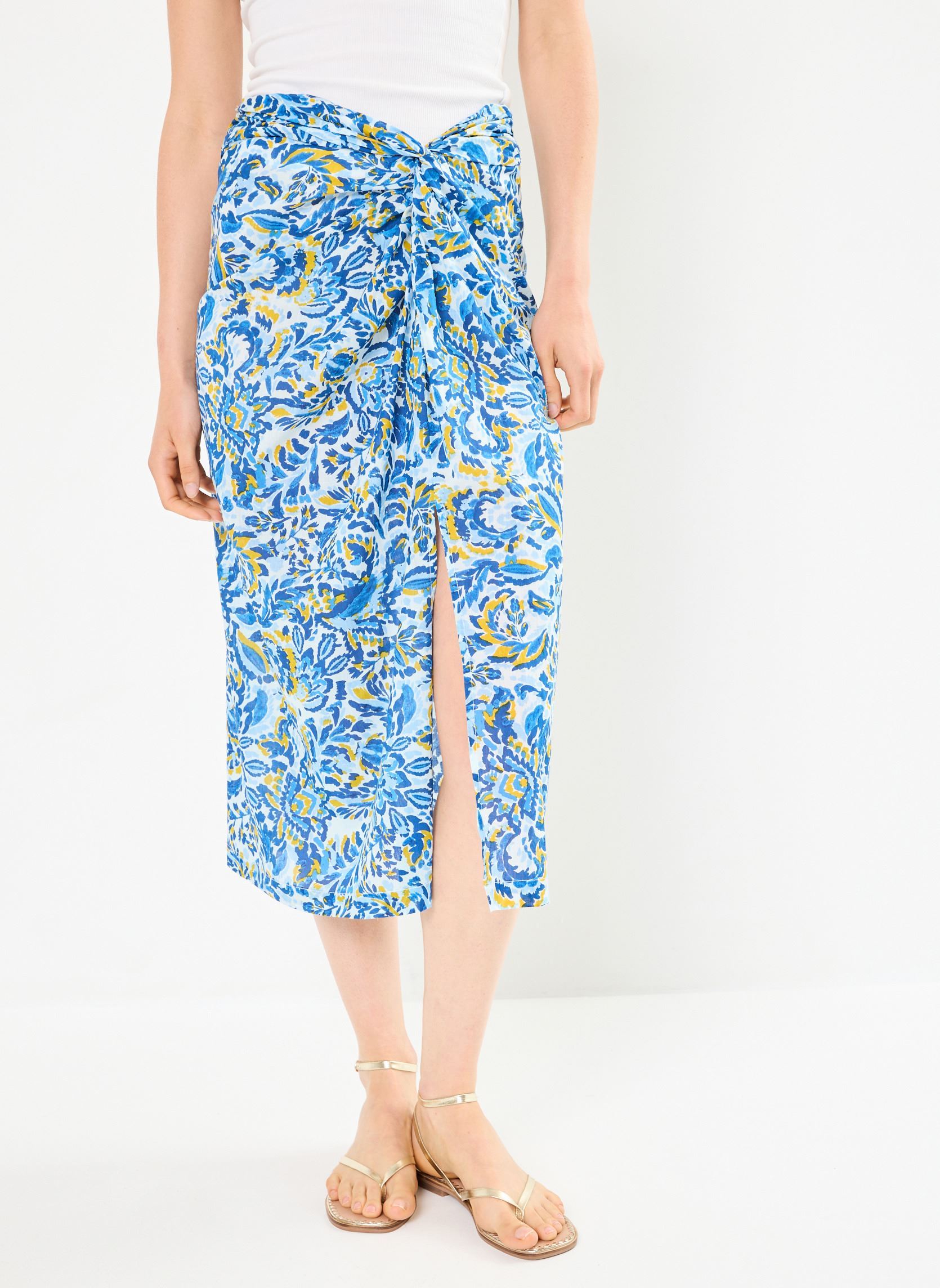 Halflange rokken Juny dames blauw La Petite Etoile Halflange rokken Juny dames blauw Fondu