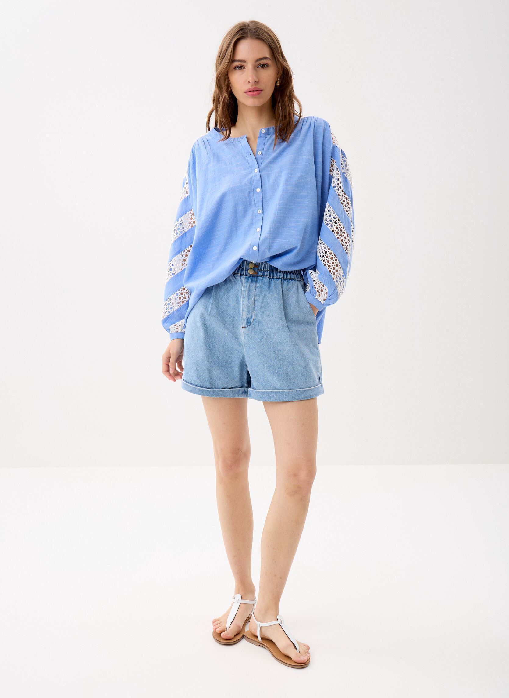 Shorts Solet S femme bleu La Petite Etoile Shorts Solet S femme bleu Stone