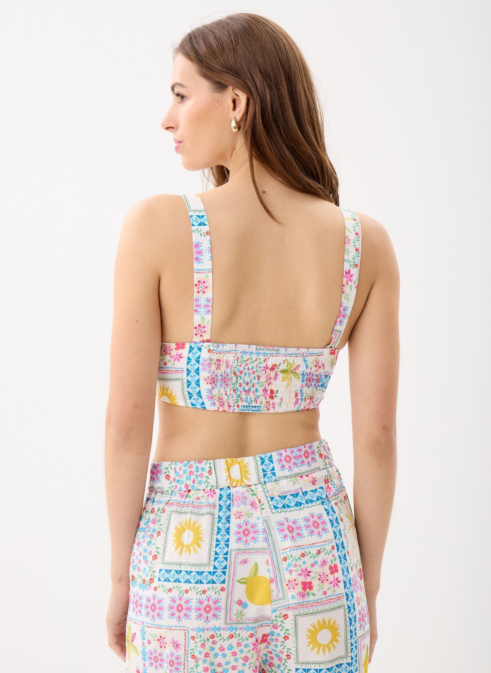Shorts Solia femme multicolore La Petite Etoile Shorts Solia femme multicolore Carre