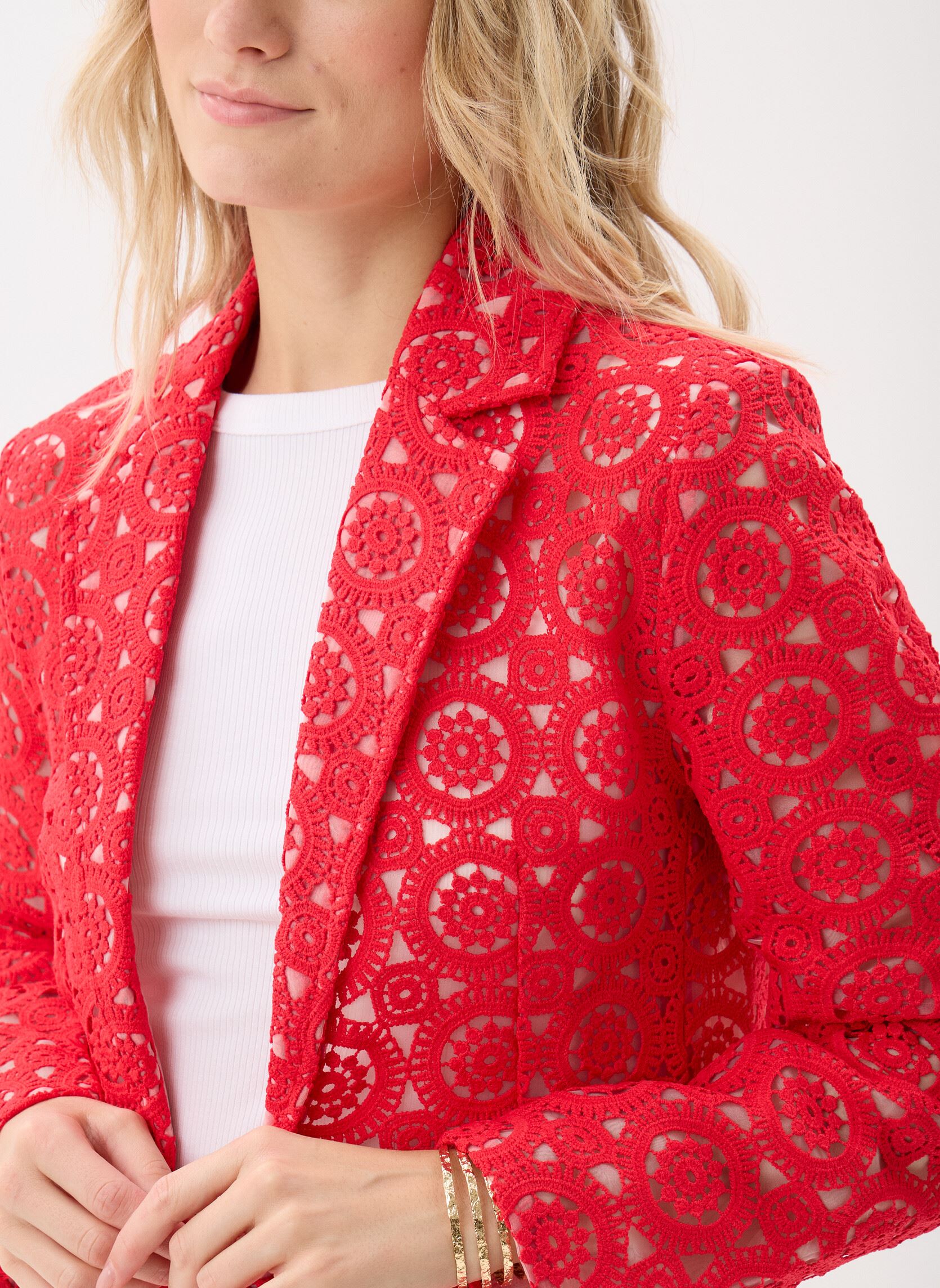 Vestes de blazer Valy femme rouge La Petite Etoile Vestes de blazer Valy femme rouge Rouge