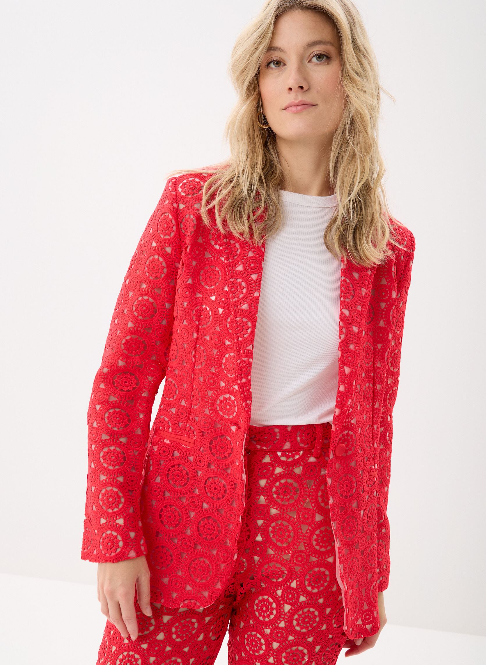 Vestes de blazer Valy femme rouge La Petite Etoile Vestes de blazer Valy femme rouge Rouge
