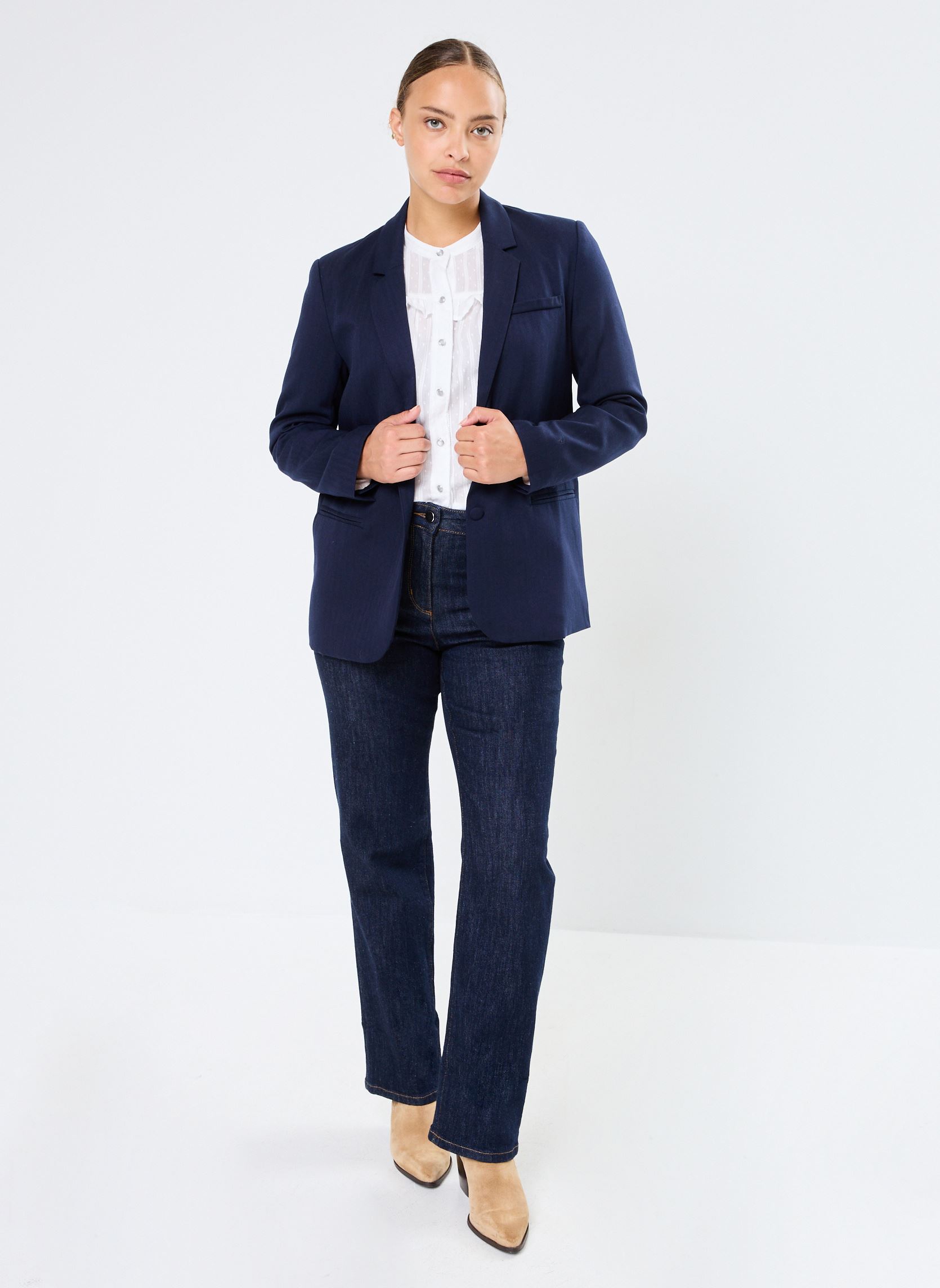 Blazer Voliane dames blauw La Petite Etoile Blazer Voliane dames blauw Marine