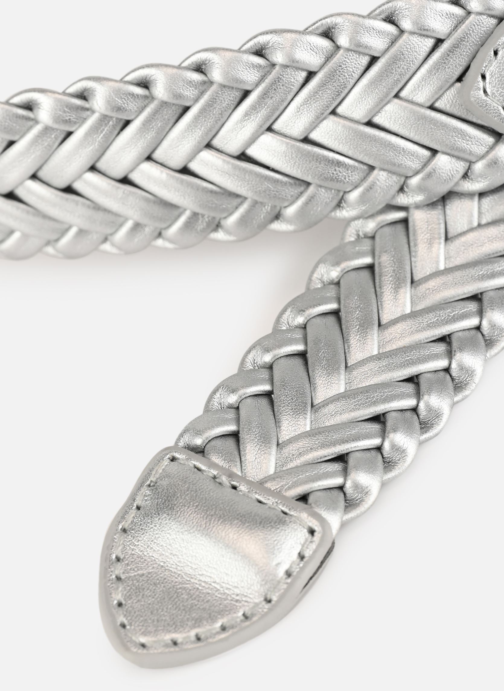 Riemen LUANA dames zilver MADE BY Riemen LUANA dames zilver ARGENT