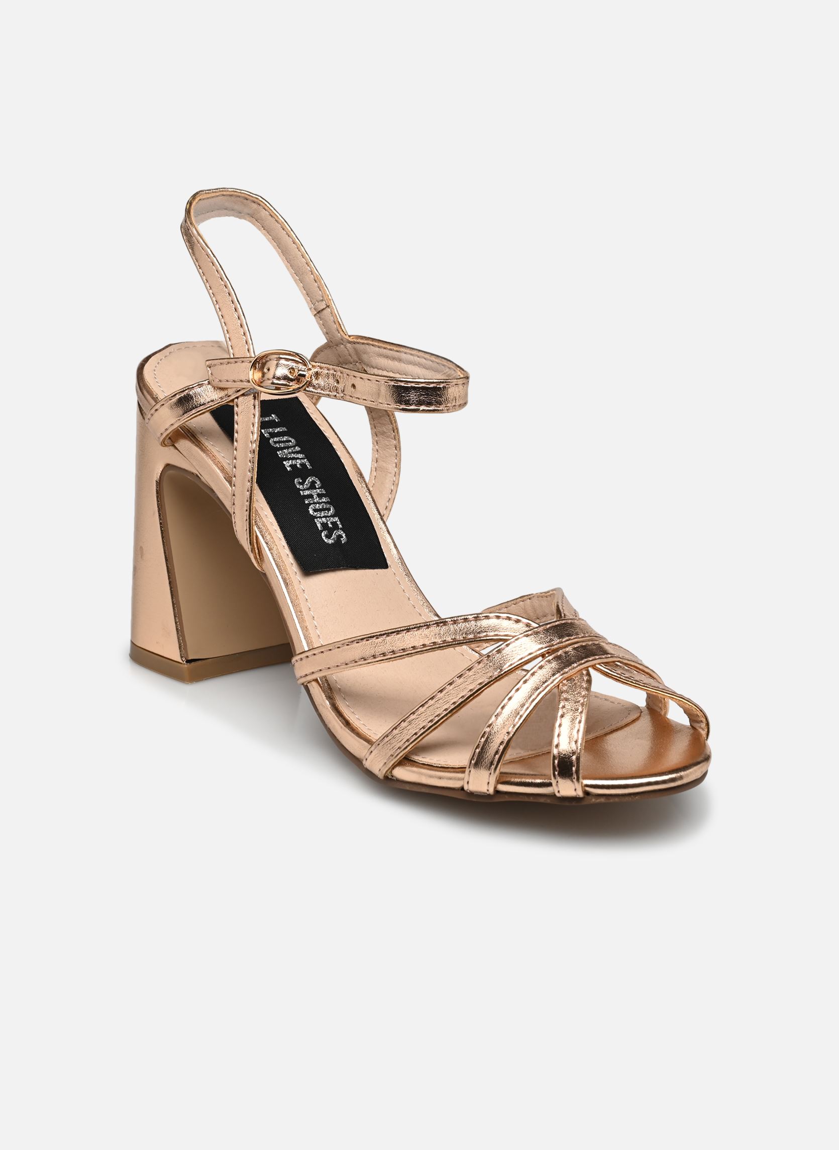 Sandalias Sandales THUANA mujer oro y bronce I Love Shoes Sandalias Sandales THUANA mujer oro y bronce champagne pu
