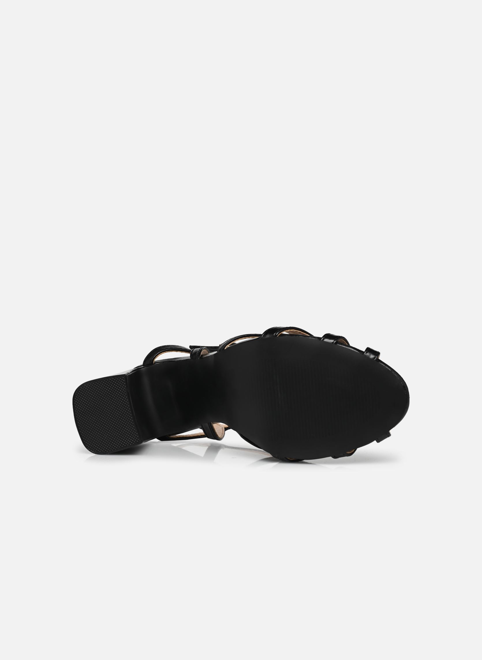 Sandalias Sandales THUANA mujer negro I Love Shoes Sandalias Sandales THUANA mujer negro Black pu