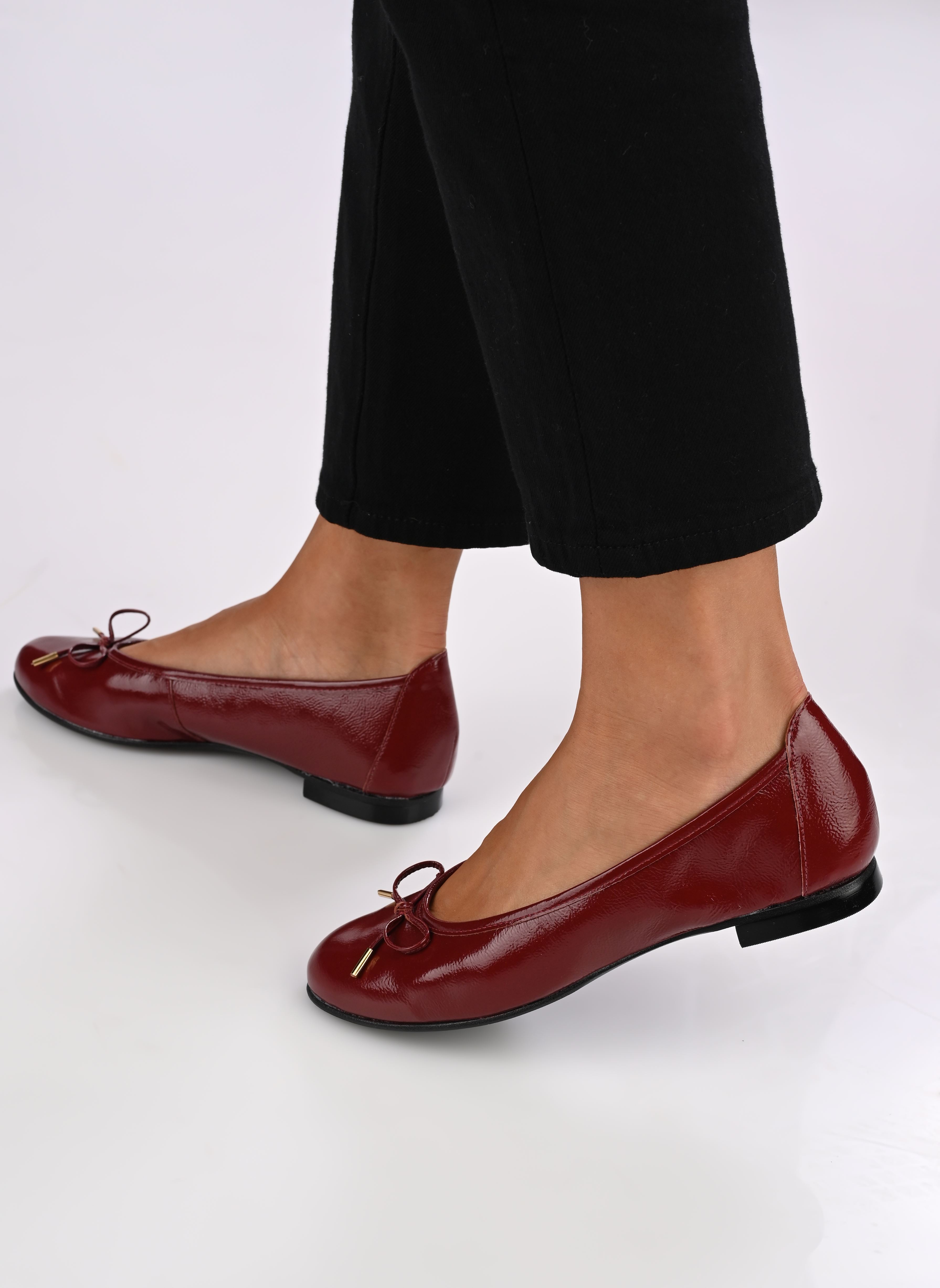 Ballerines classiques Wolfy femme bordeaux Georgia Rose Soft Ballerines classiques Wolfy femme bordeaux Bordeaux