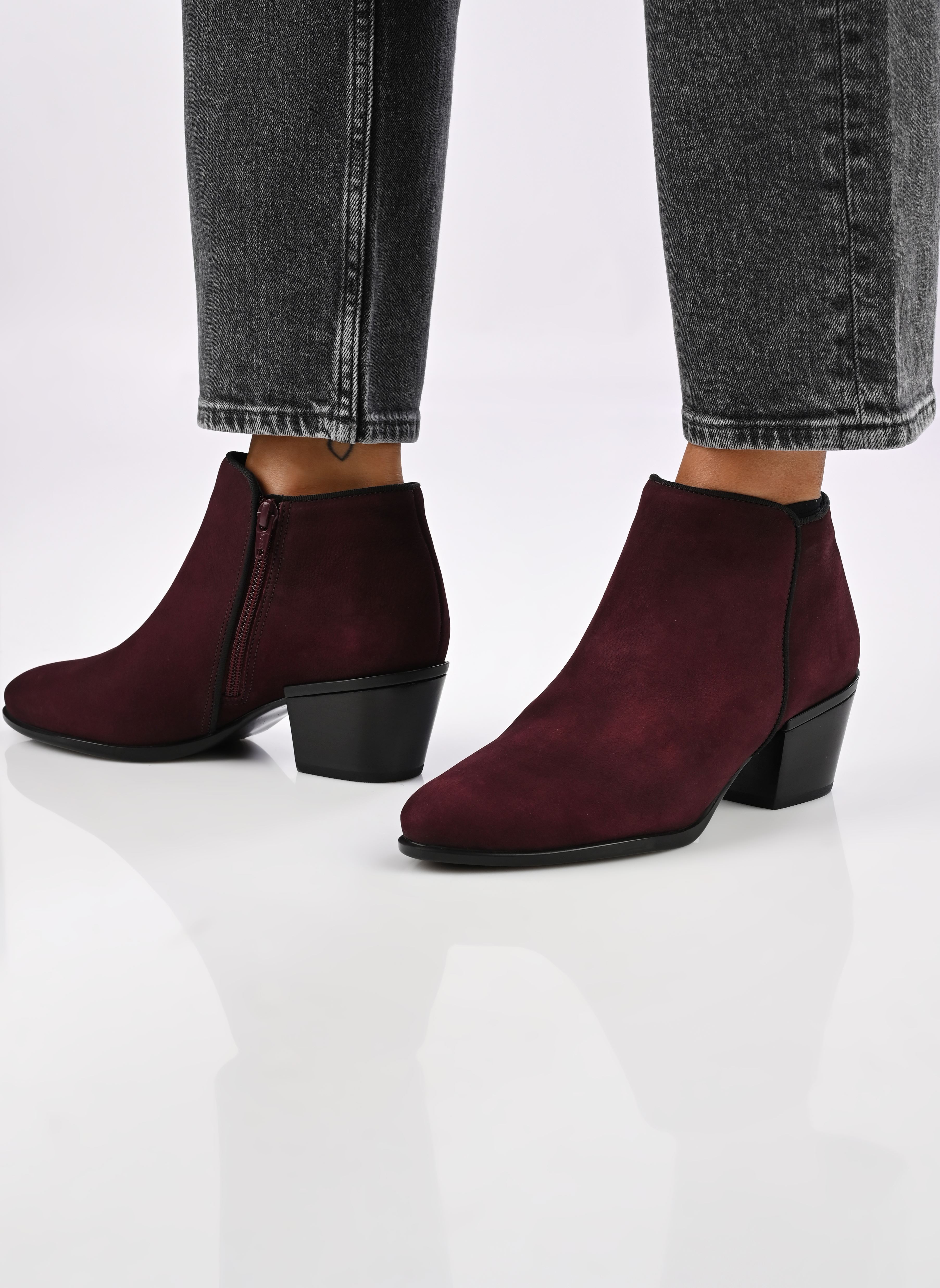 Botines y botas Glop mujer burdeos Georgia Rose Soft Botines y botas Glop mujer burdeos Bordeaux
