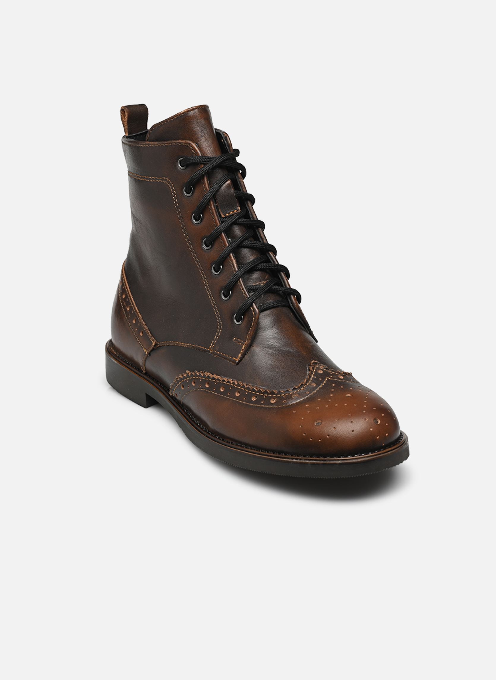 Bottines à lacets Rikal femme marron Georgia Rose Soft Bottines à lacets Rikal femme marron Cuir Lisse MarronFranzini Styl