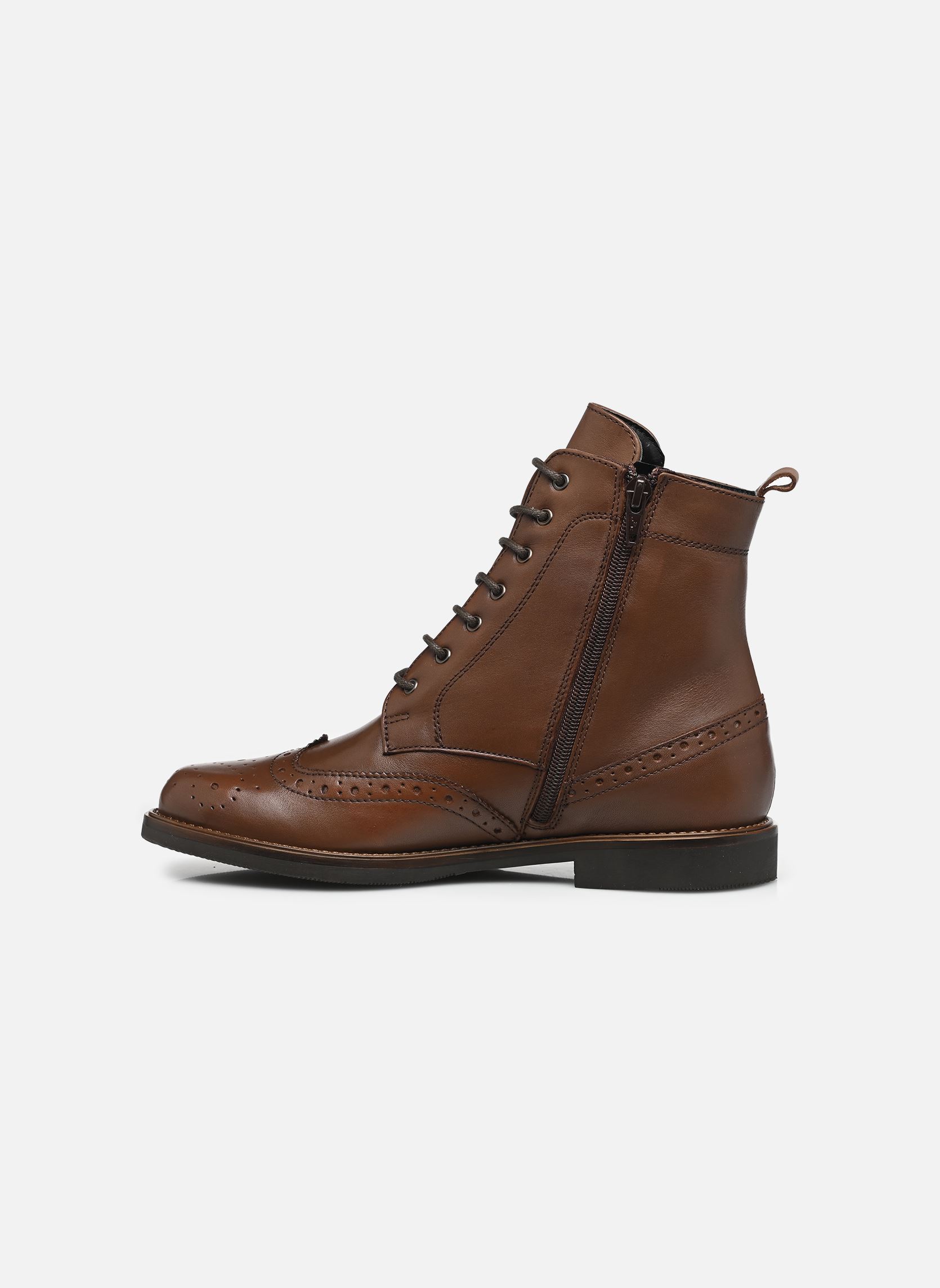 Geschnürte Stiefeletten Rikal damen braun Georgia Rose Soft Geschnürte Stiefeletten Rikal damen braun Chocolat