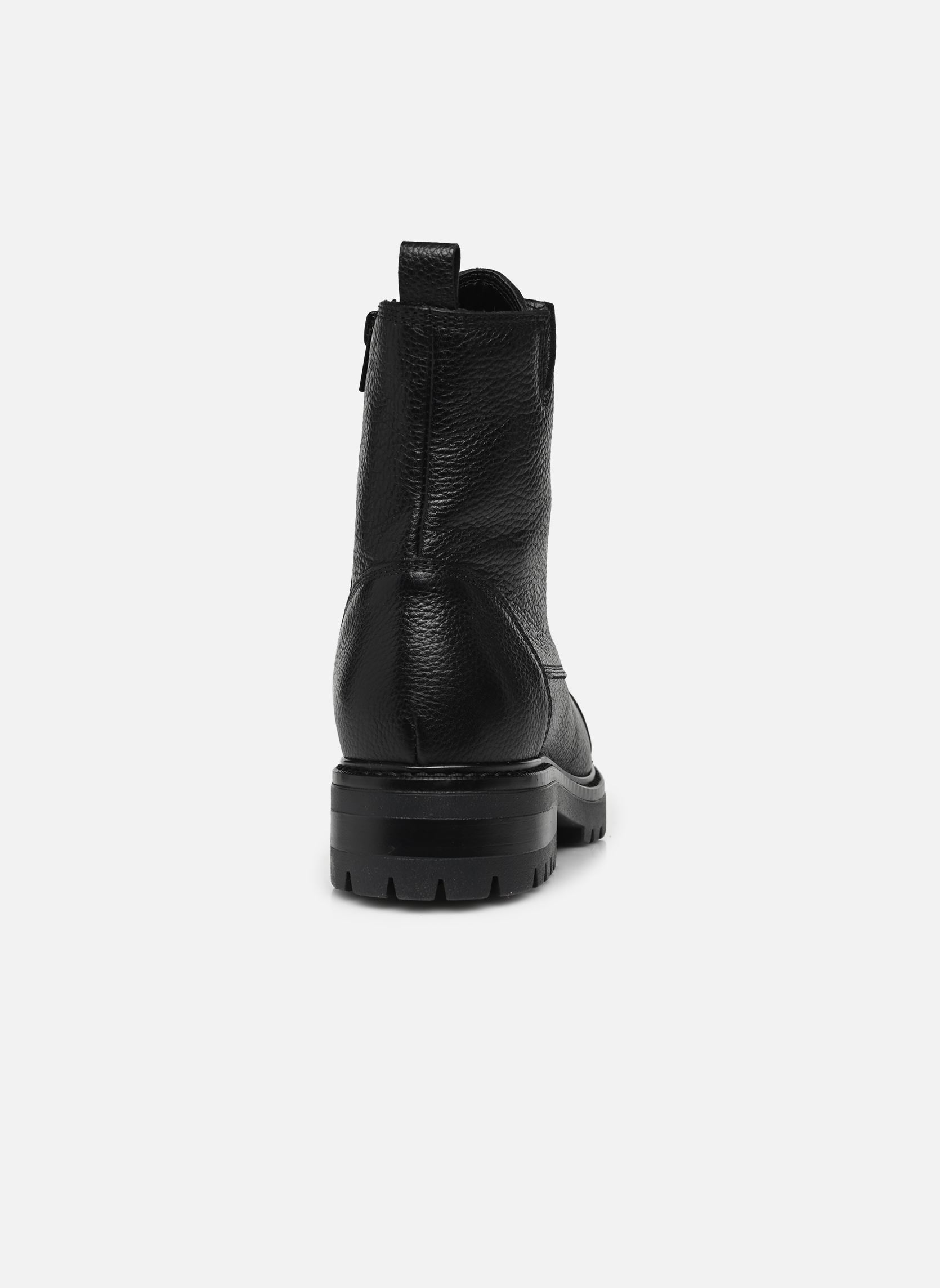 Geschnürte Stiefeletten Ramini damen schwarz Georgia Rose Soft Geschnürte Stiefeletten Ramini damen schwarz Cuir Grainé Noir