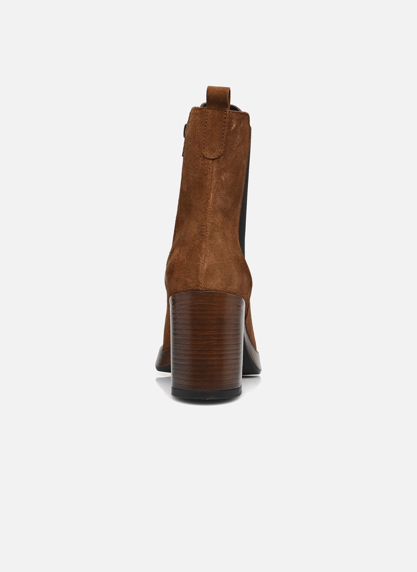 Enkellaarzen en boots Rifili dames bruin Georgia Rose Soft Enkellaarzen en boots Rifili dames bruin Cuir velours cognac