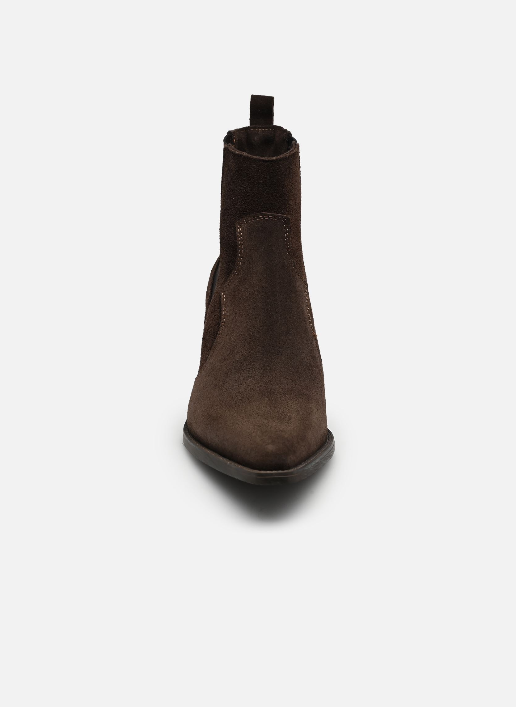 Bottines santiags Rantiag femme marron Georgia Rose Soft Bottines santiags Rantiag femme marron DARK