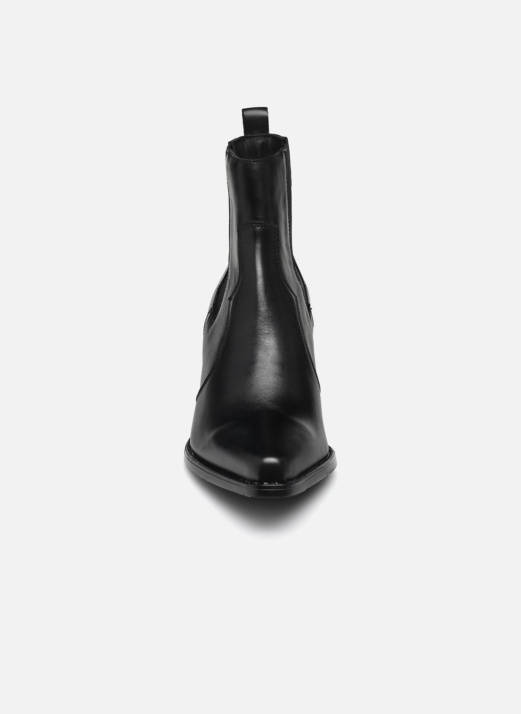Bottines santiags Rantiag femme noir Georgia Rose Soft Bottines santiags Rantiag femme noir CUIR LISSE NOIR