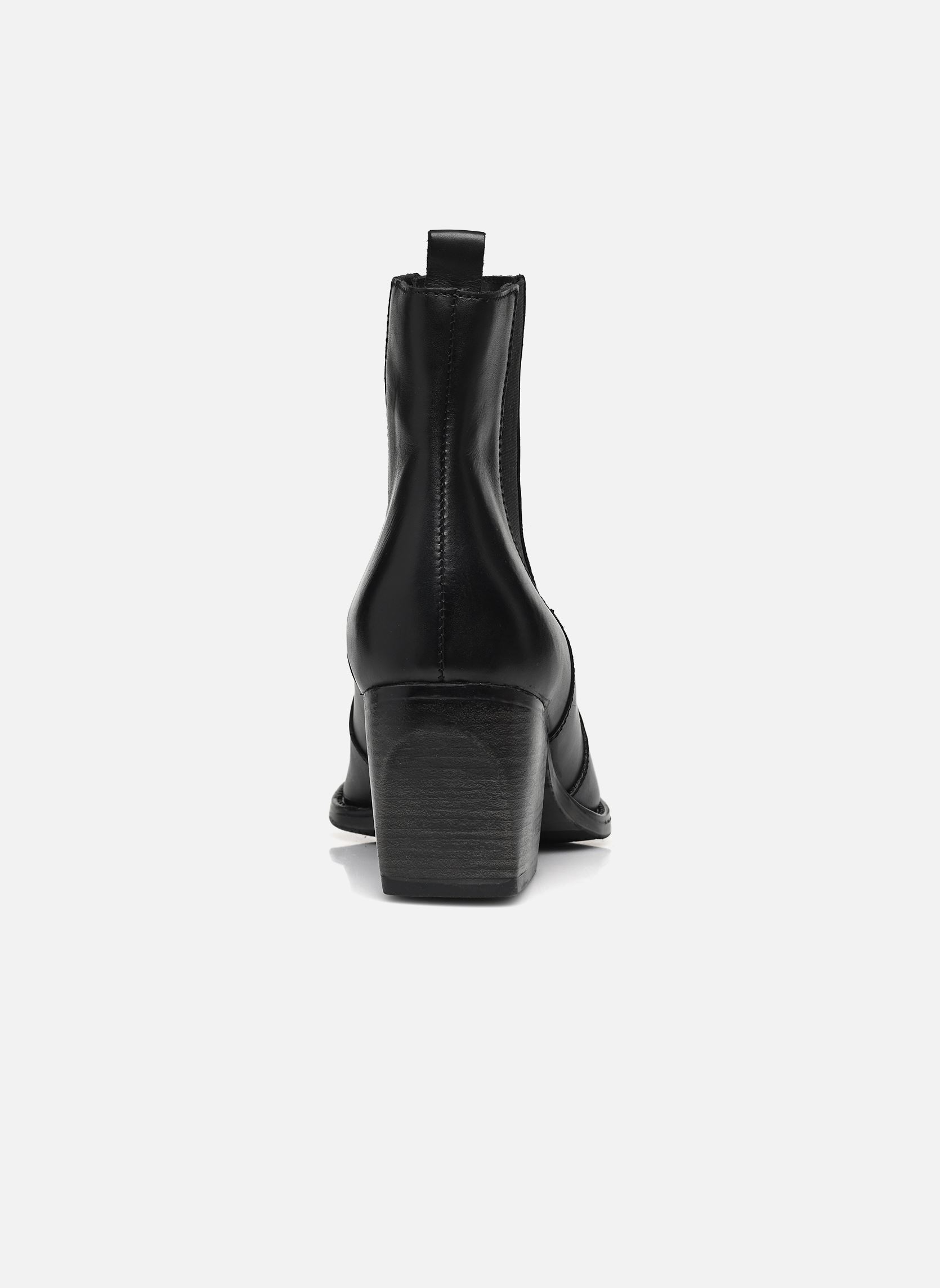 Bottines santiags Rantiag femme noir Georgia Rose Soft Bottines santiags Rantiag femme noir CUIR LISSE NOIR