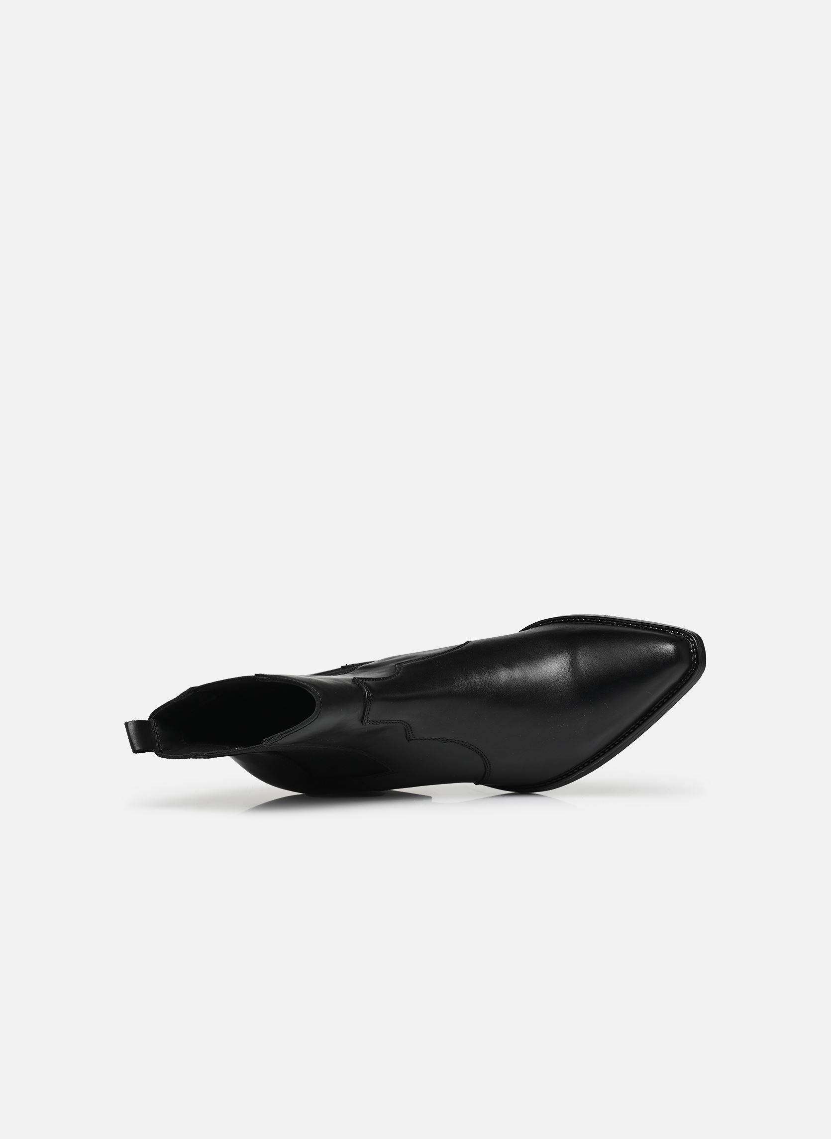 Bottines santiags Rantiag femme noir Georgia Rose Soft Bottines santiags Rantiag femme noir CUIR LISSE NOIR