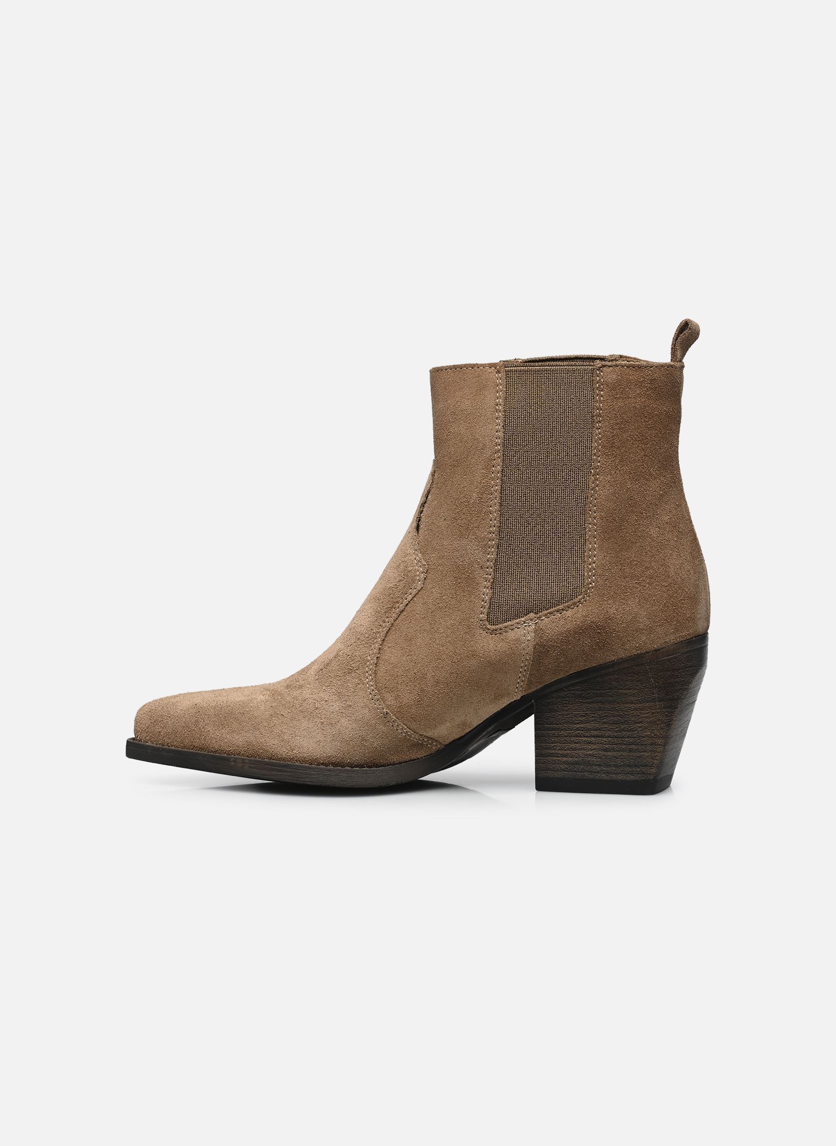 Cowboy-Stiefeletten Rantiag damen beige Georgia Rose Soft Cowboy-Stiefeletten Rantiag damen beige BEIGE
