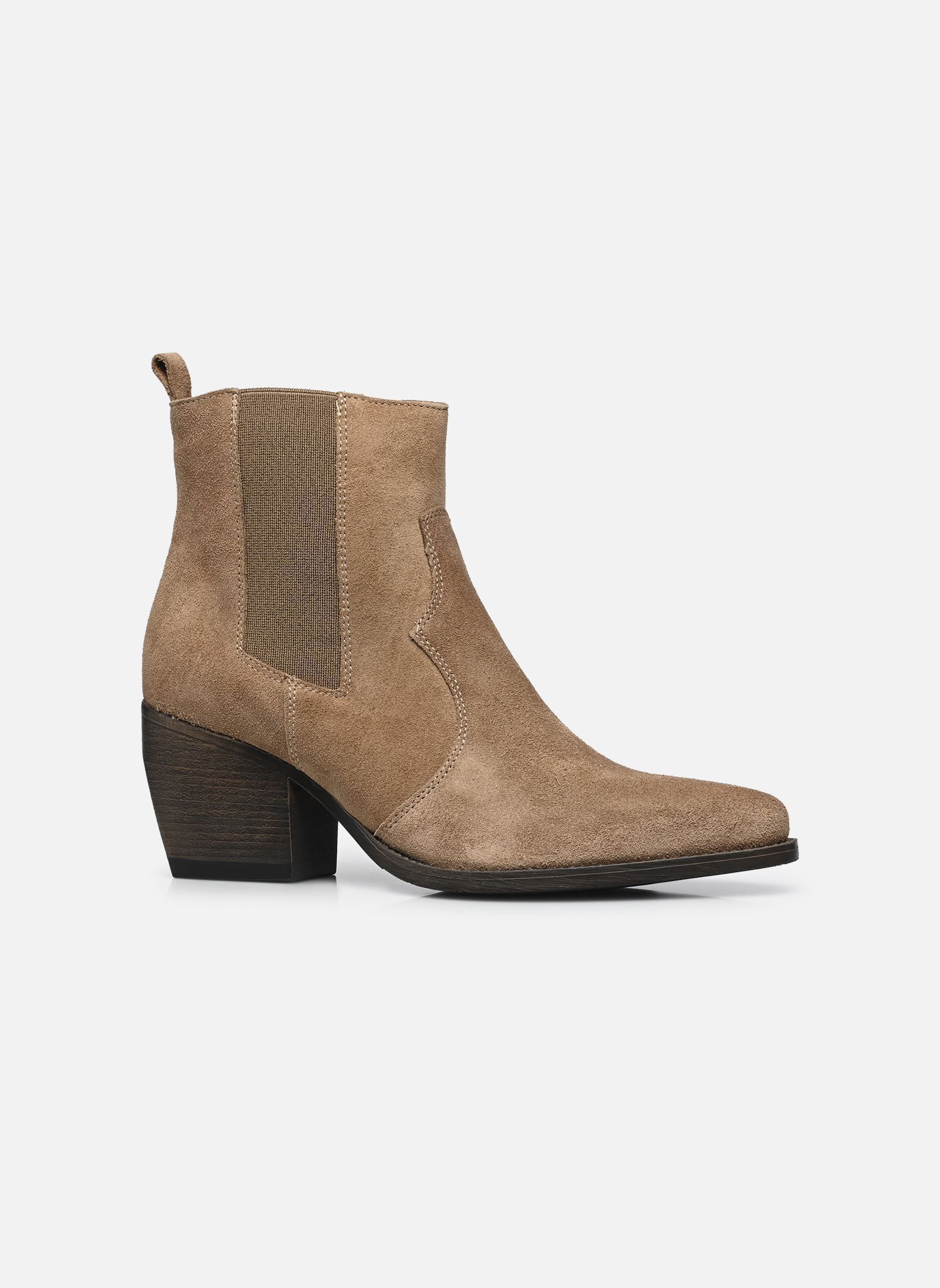 Cowboy-Stiefeletten Rantiag damen beige Georgia Rose Soft Cowboy-Stiefeletten Rantiag damen beige BEIGE
