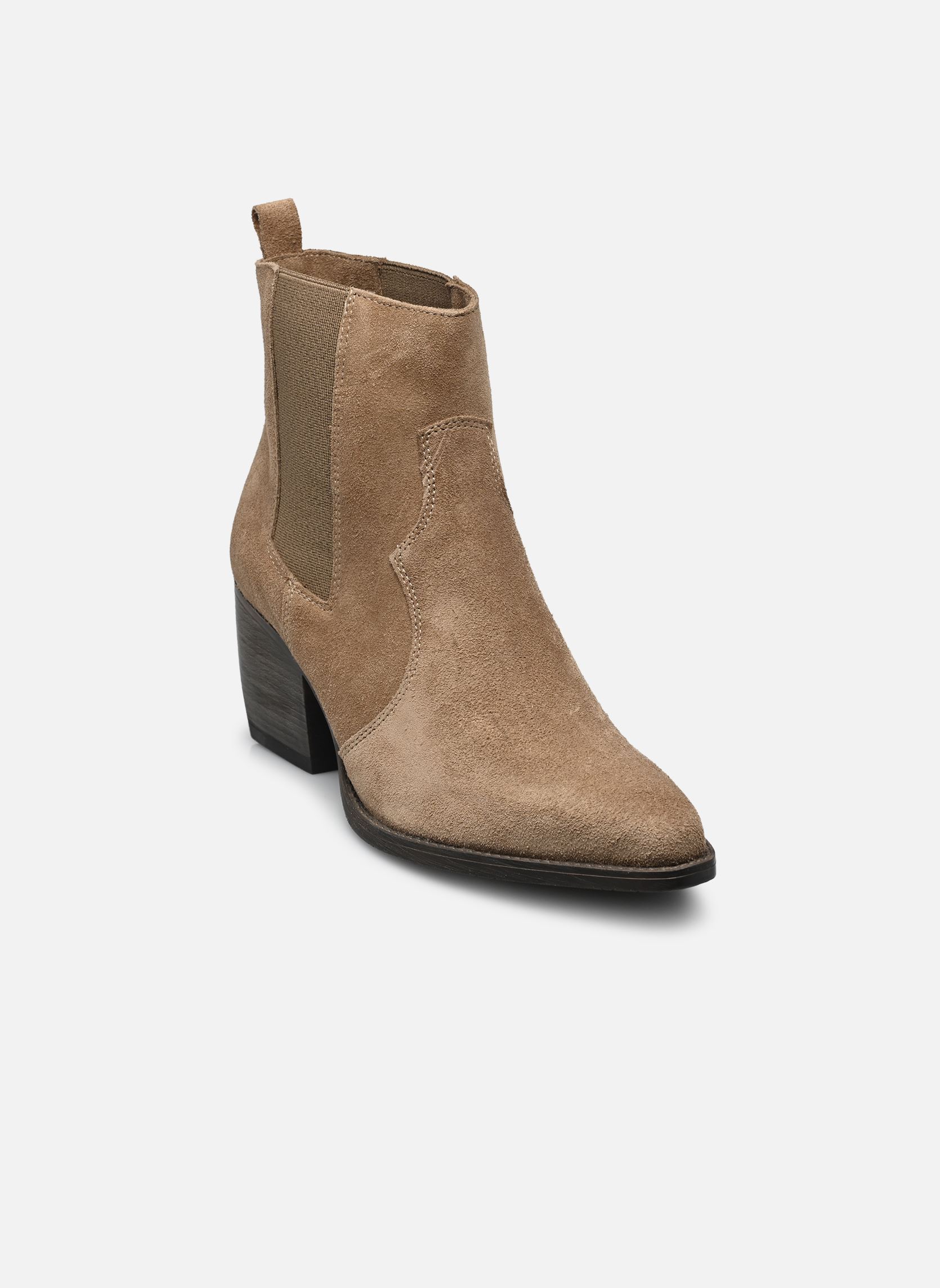 Cowboy-Stiefeletten Rantiag damen beige Georgia Rose Soft Cowboy-Stiefeletten Rantiag damen beige BEIGE