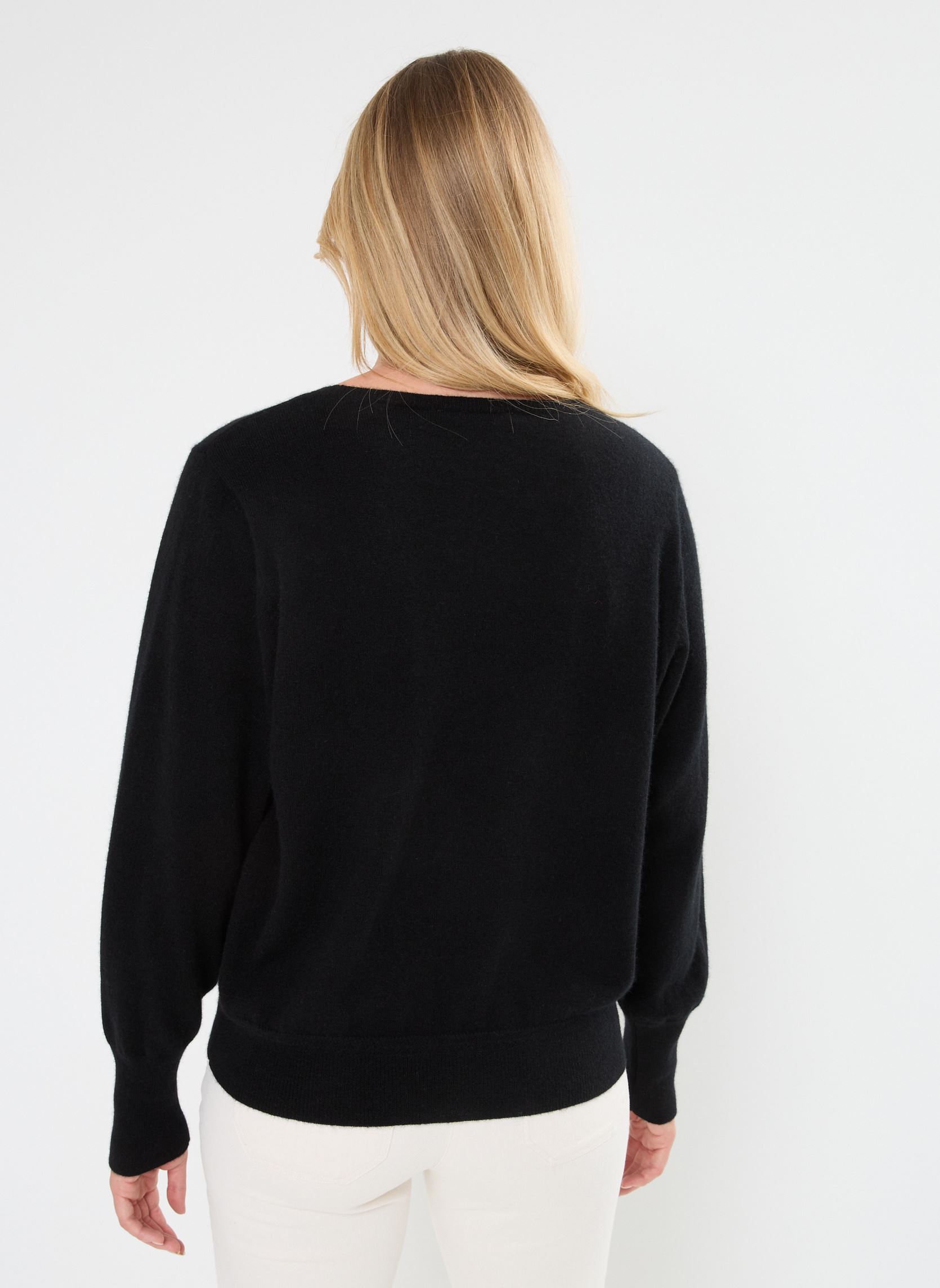 Pullover MCASHMERE cachemire damen schwarz Georgia Rose Pullover MCASHMERE cachemire damen schwarz NOIR