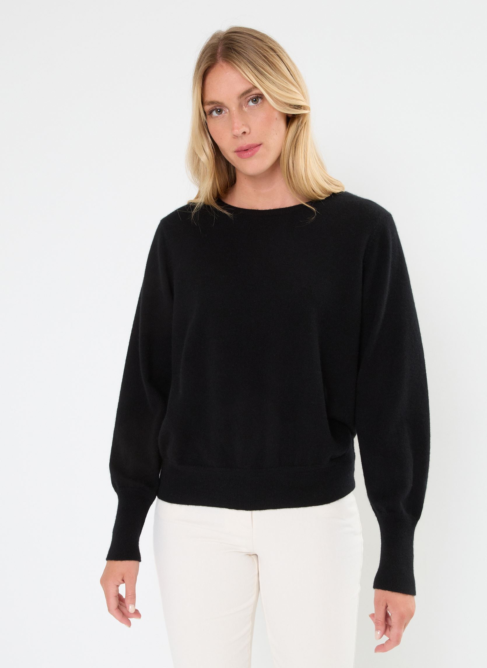 Pullover MCASHMERE cachemire damen schwarz Georgia Rose Pullover MCASHMERE cachemire damen schwarz NOIR